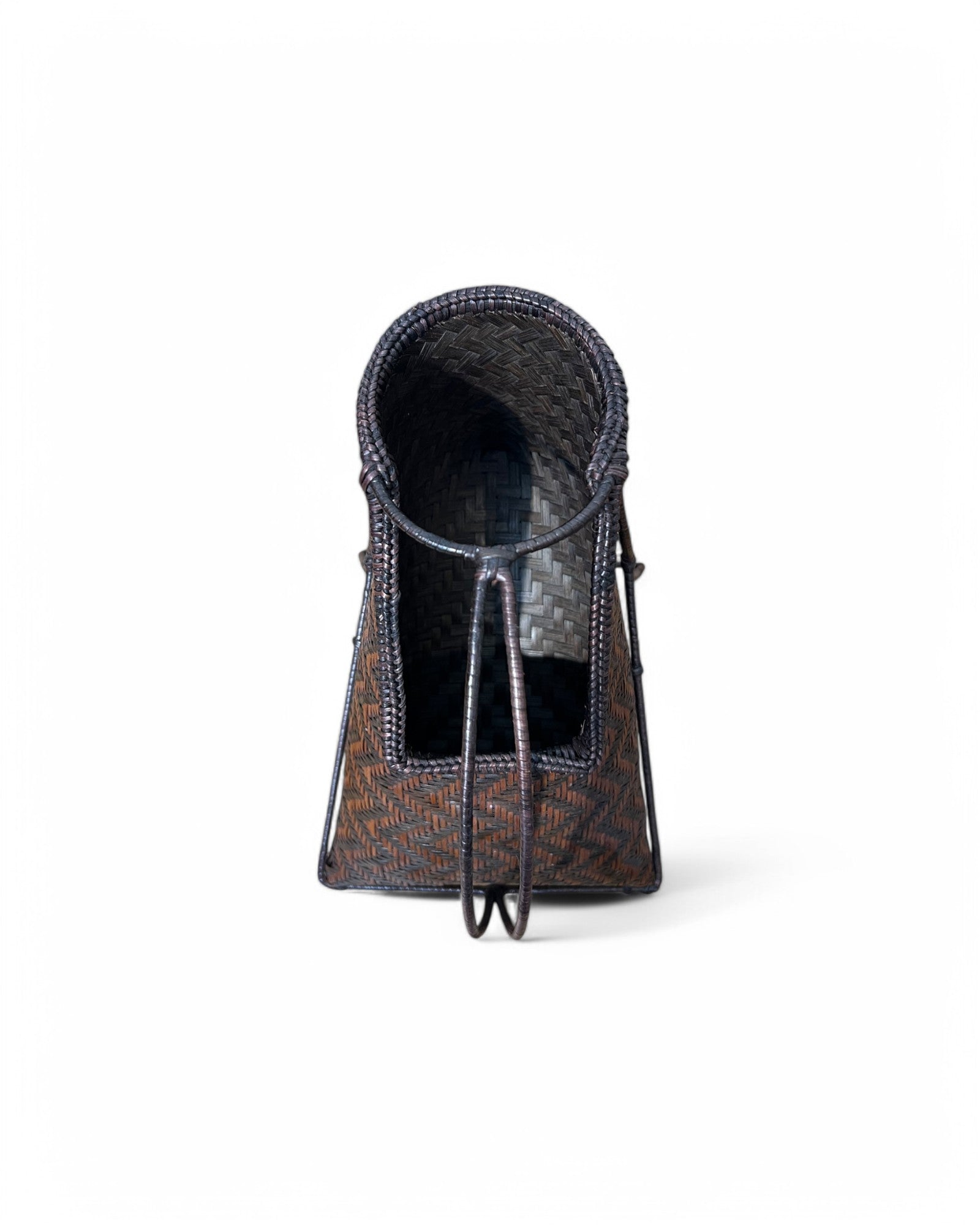 Khla Woven Wine Bottle Holder, Karen Hilltribe