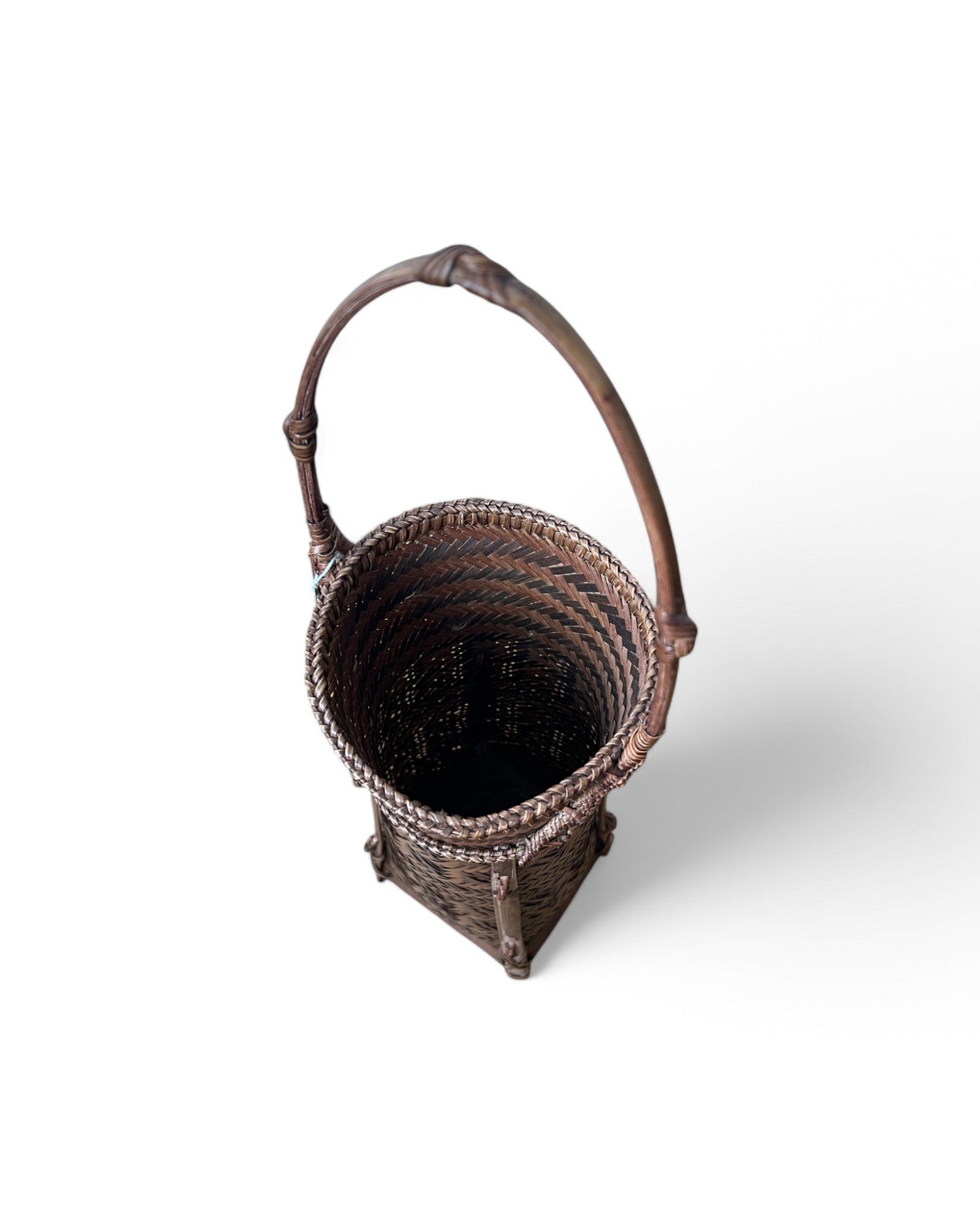Handwoven Khla (Small Tall Basket)