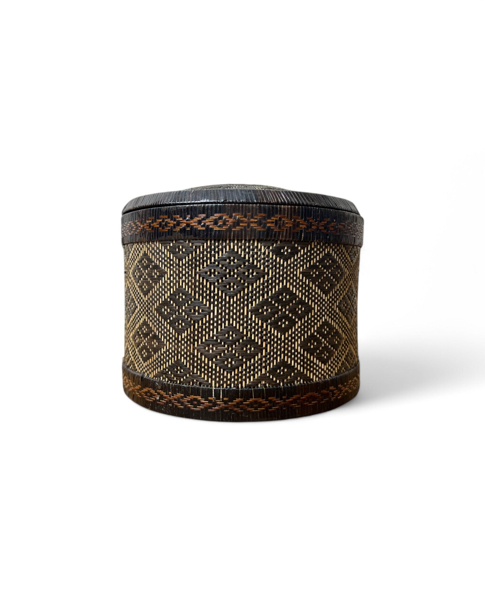 Yan Lipao, South of Thailand Basket, Pattanee, Narathiwas (Small Basket)