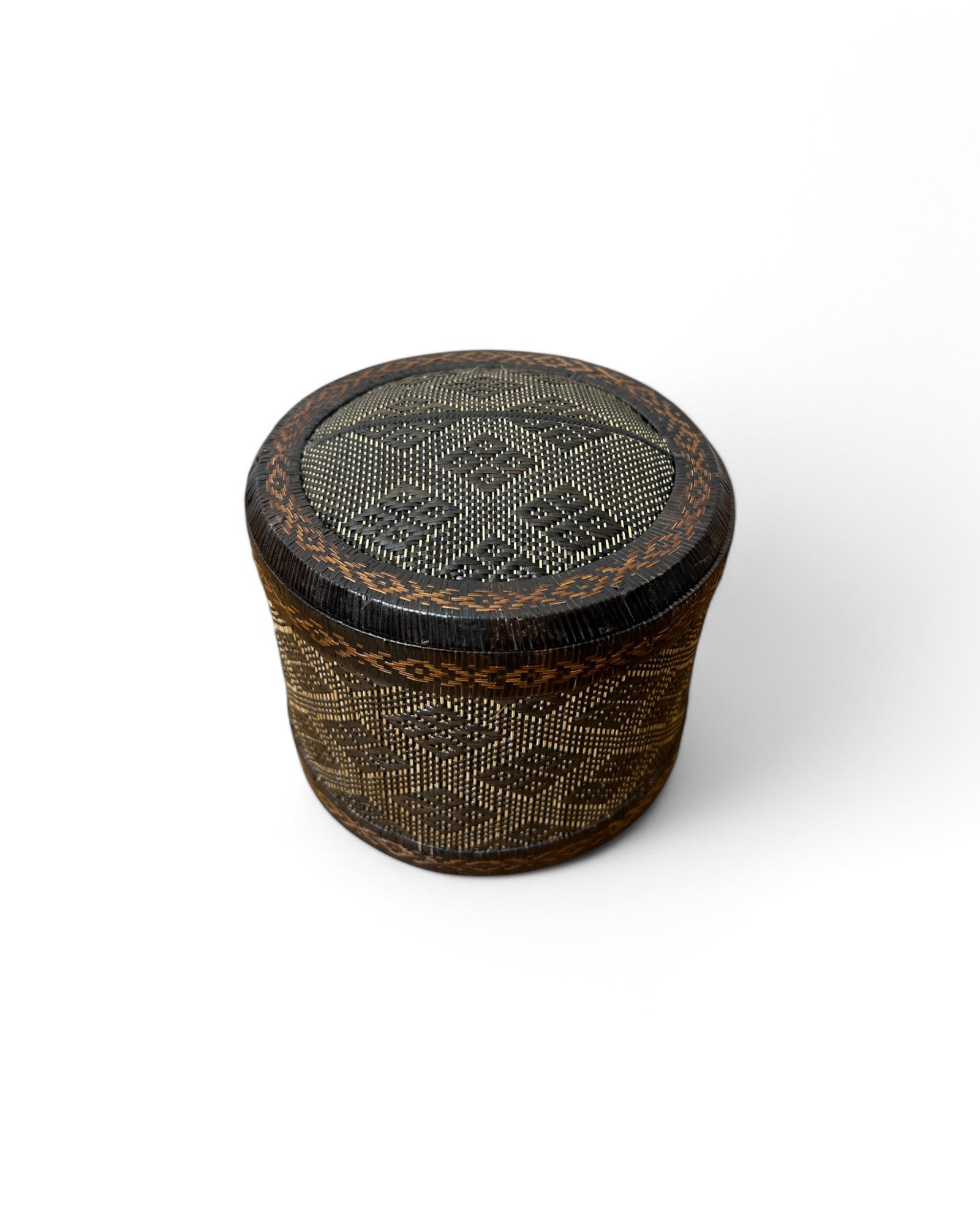 Yan Lipao, South of Thailand Basket, Pattanee, Narathiwas (Small Basket)