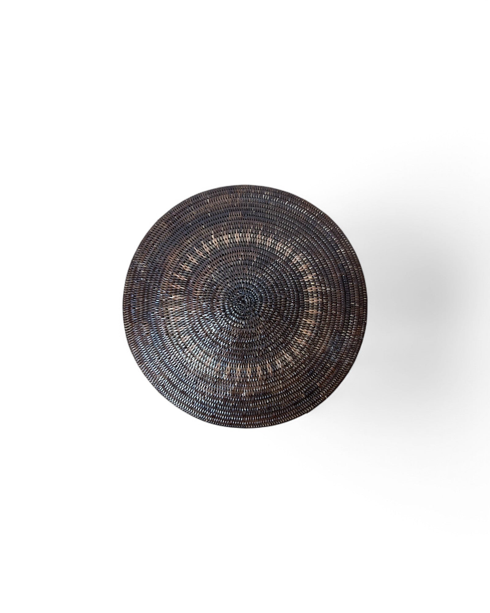 Yan Lipao, South of Thailand Basket, Pattanee, Narathiwas (Round Small Basket)