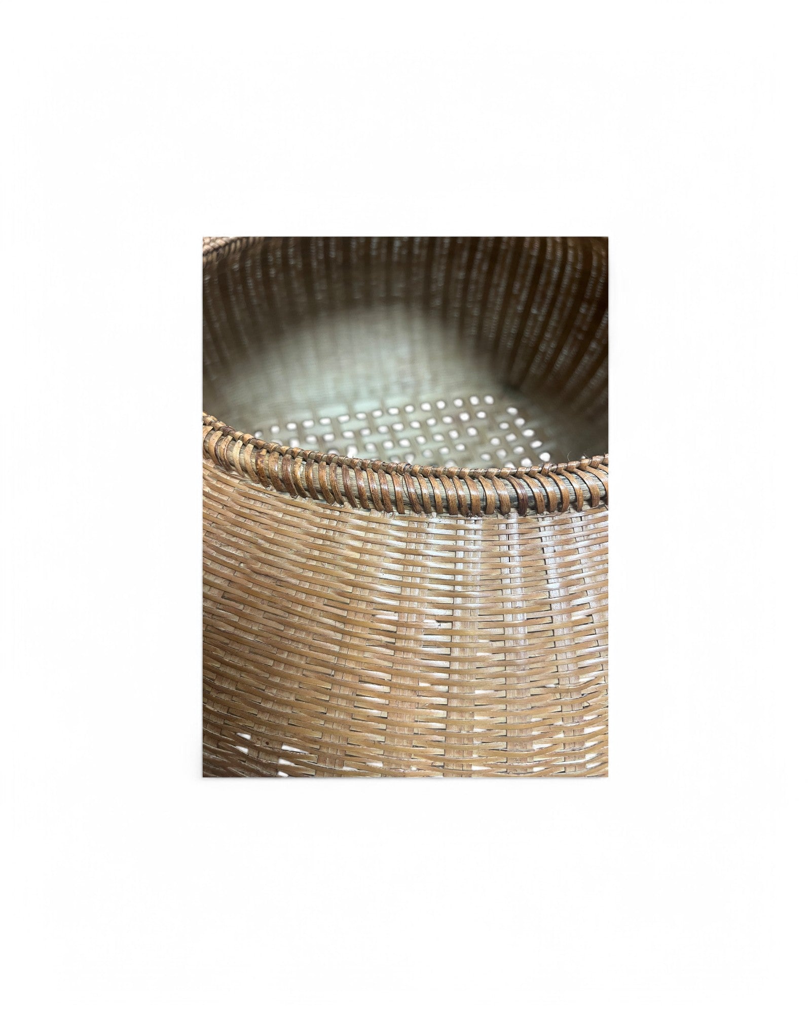 Handwoven Khla (Tall Basket) - Large Basket