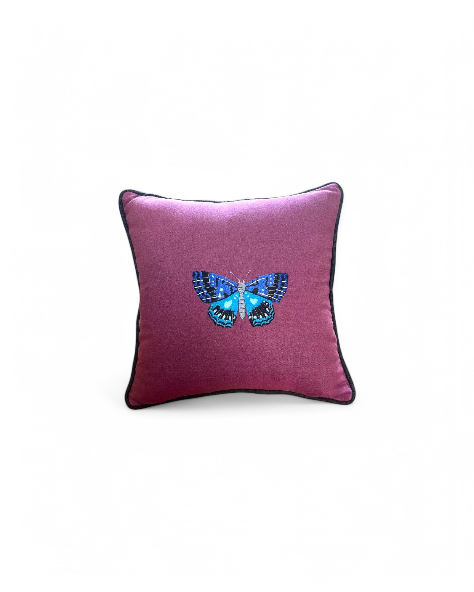 Hand Ebroidered Insect - Butterfly (Purple)