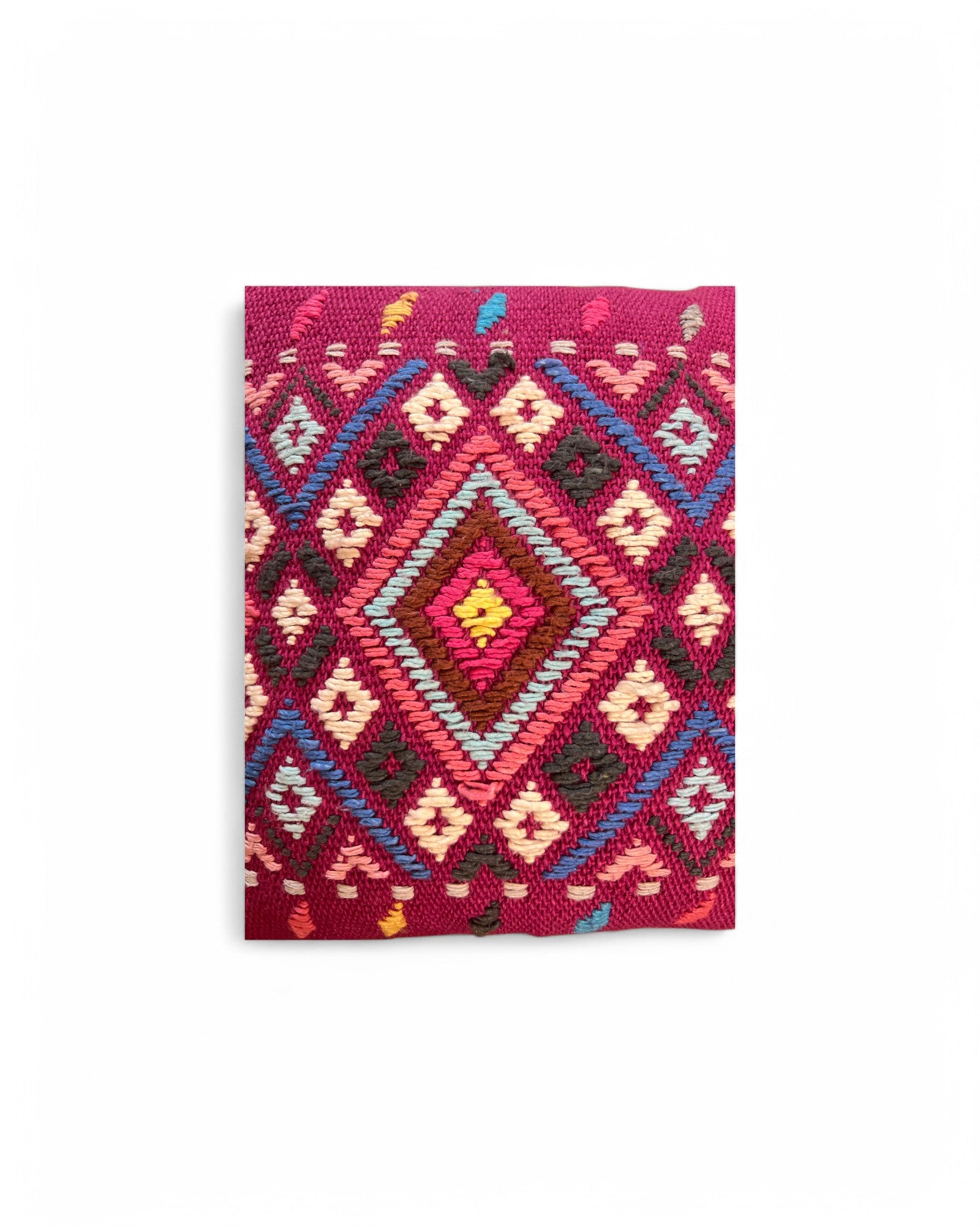 Handwoven Waist Loom Doi Tao Pillow - Mangosteen