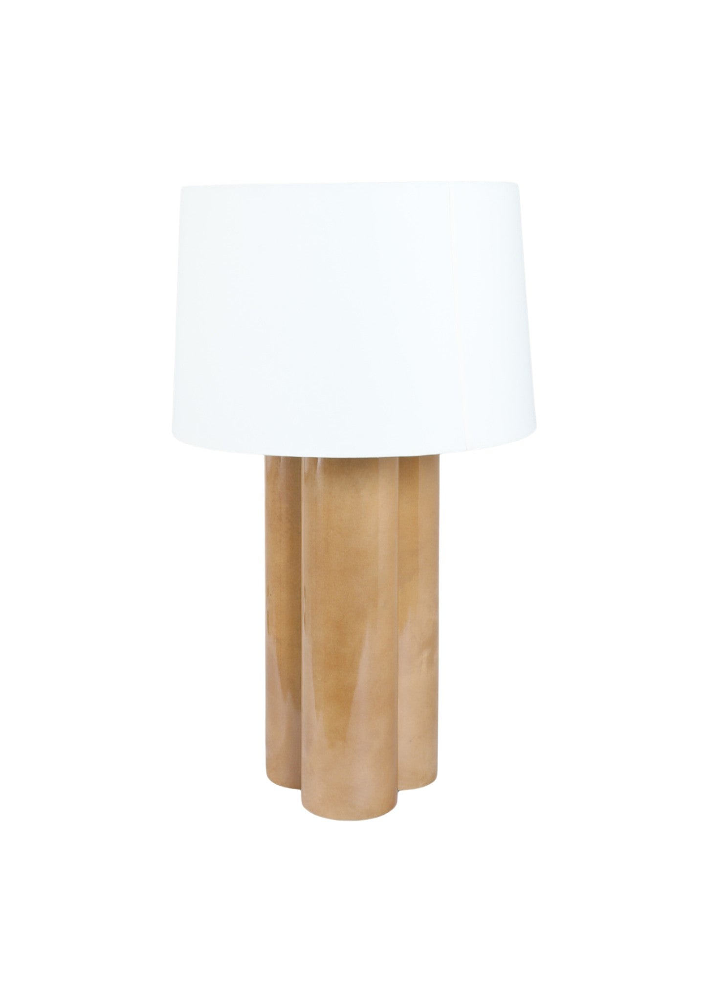 Three Dots Parchment Lamp - Oxford Stone Brown - Surround Living - 2