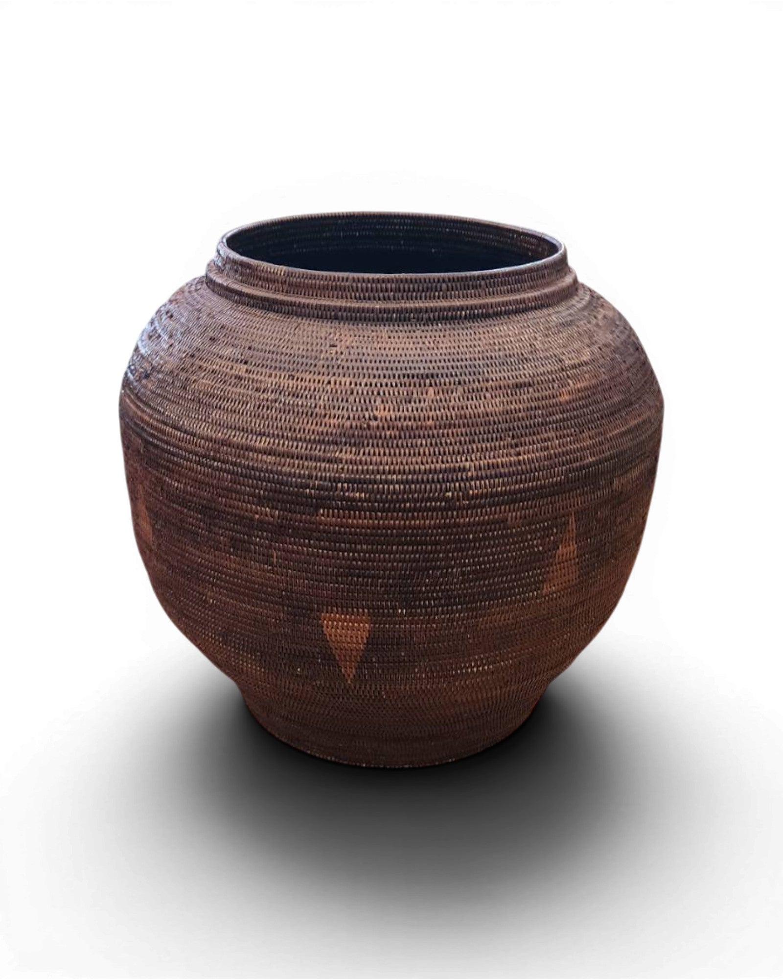 Yan Lipao Oval Basket - Brown