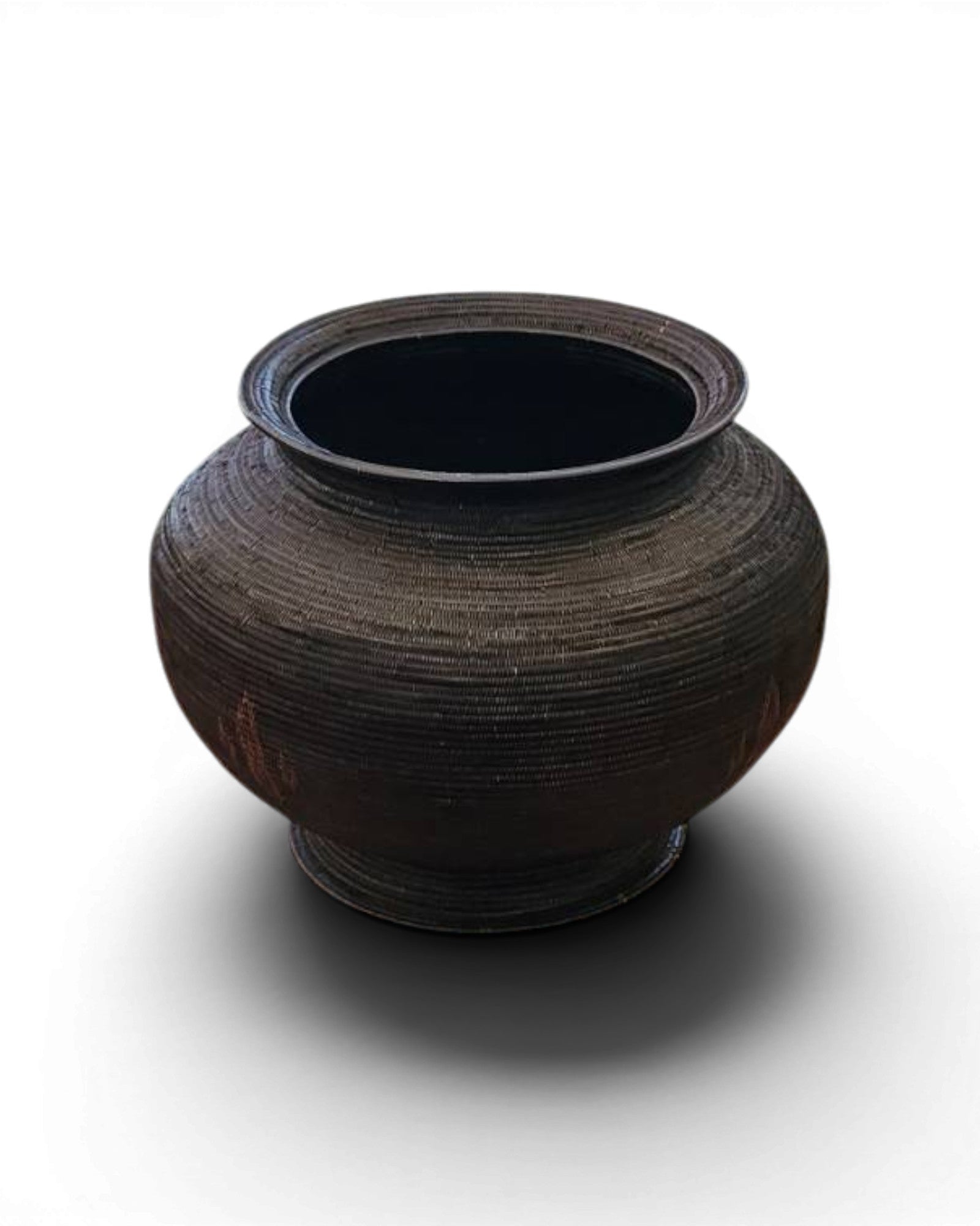Yan Lipao Oval Basket - Deep Brown - Surround Living - 3