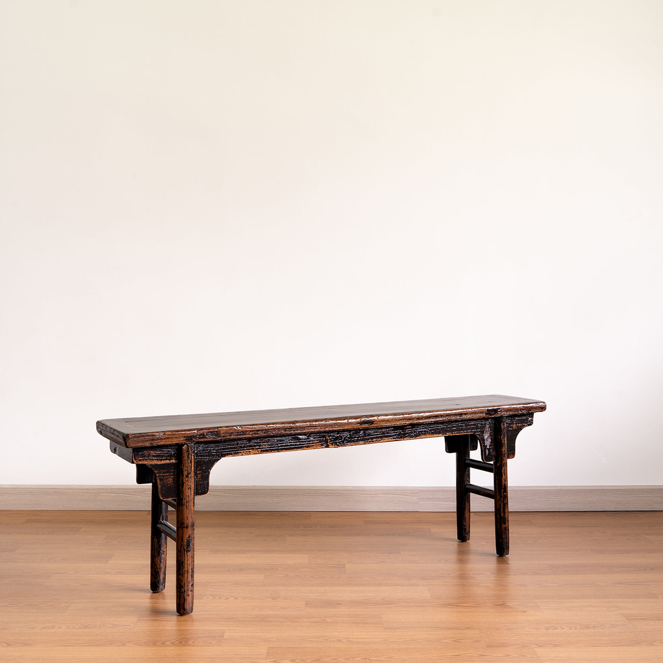 Chinese Antique Elm Long Bench