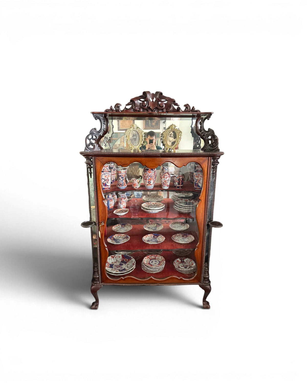 Antique Dutch Willem III Display Cabinet - Surround Living - 2