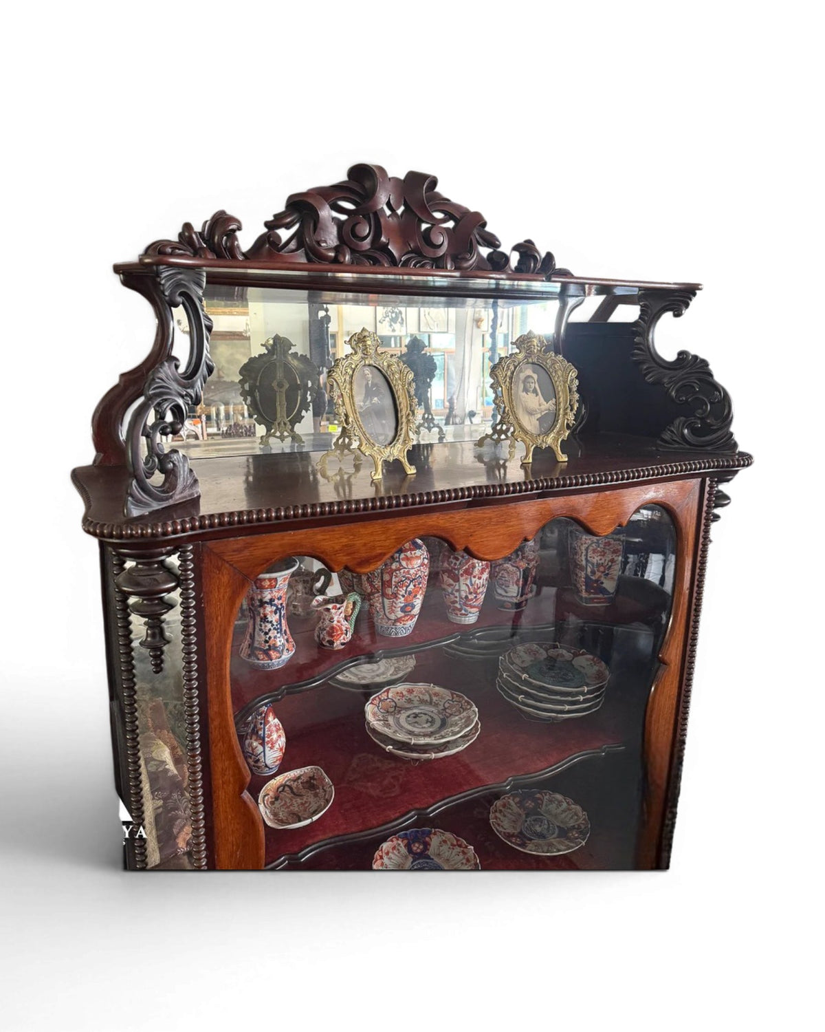 Antique Dutch Willem III Display Cabinet - Surround Living - 4