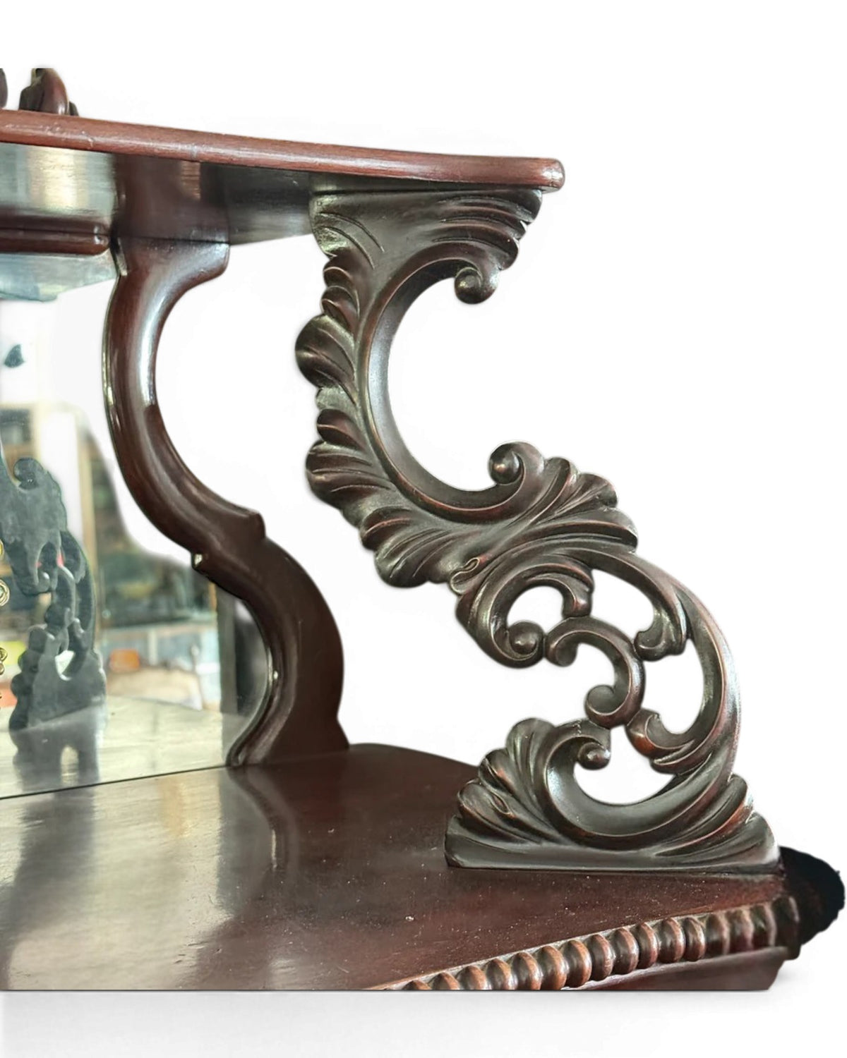 Antique Dutch Willem III Display Cabinet - Surround Living - 8