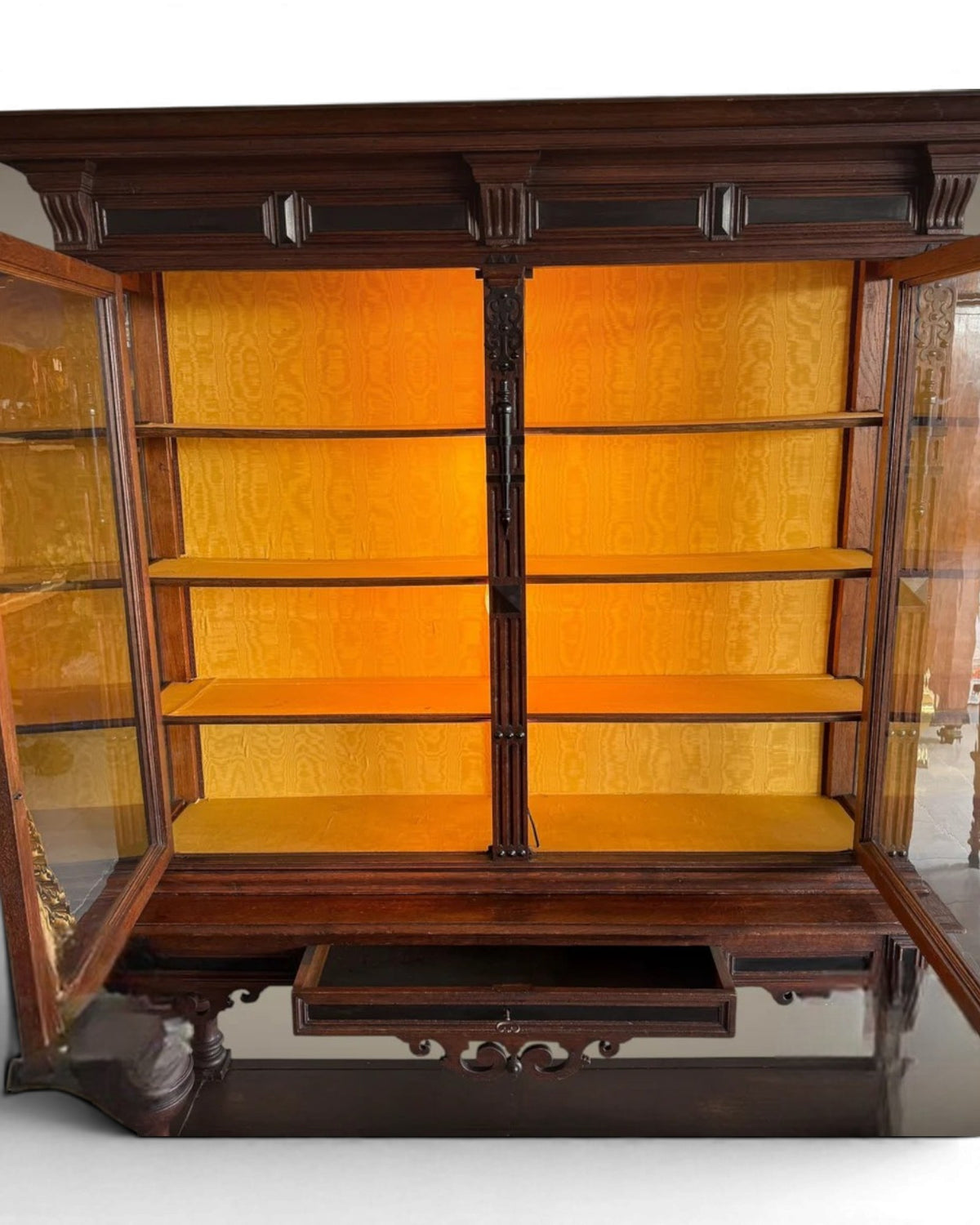 Antique Dutch Renaissance Display Cabinet - Surround Living - 6