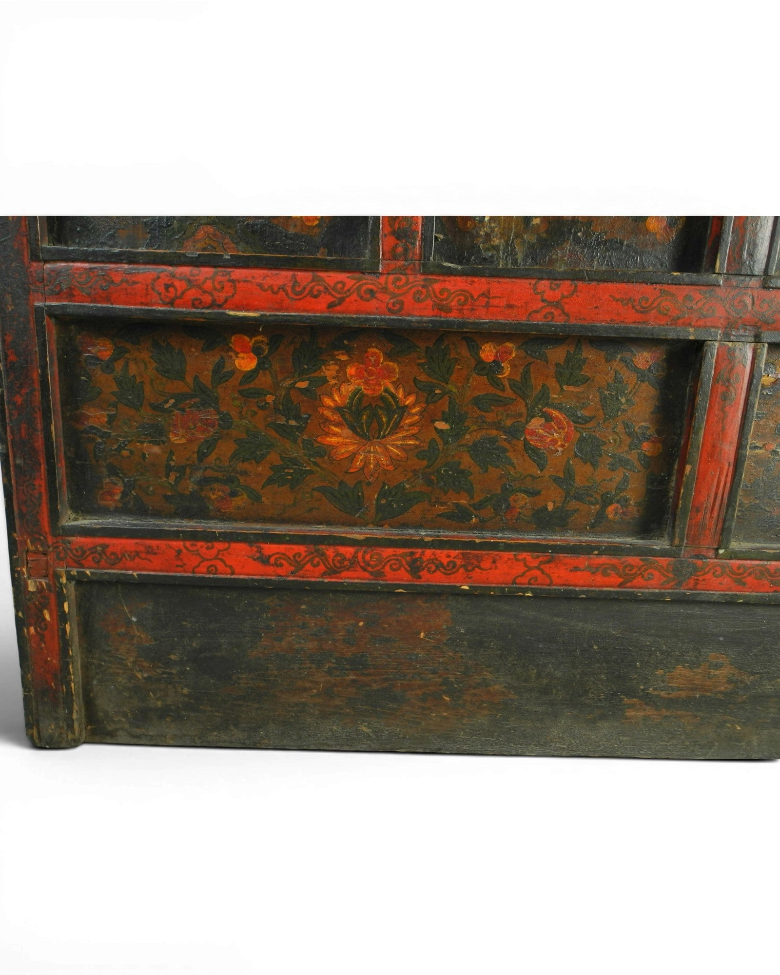 Antique Tibetan Painted Cupboard - Surround Living - 8