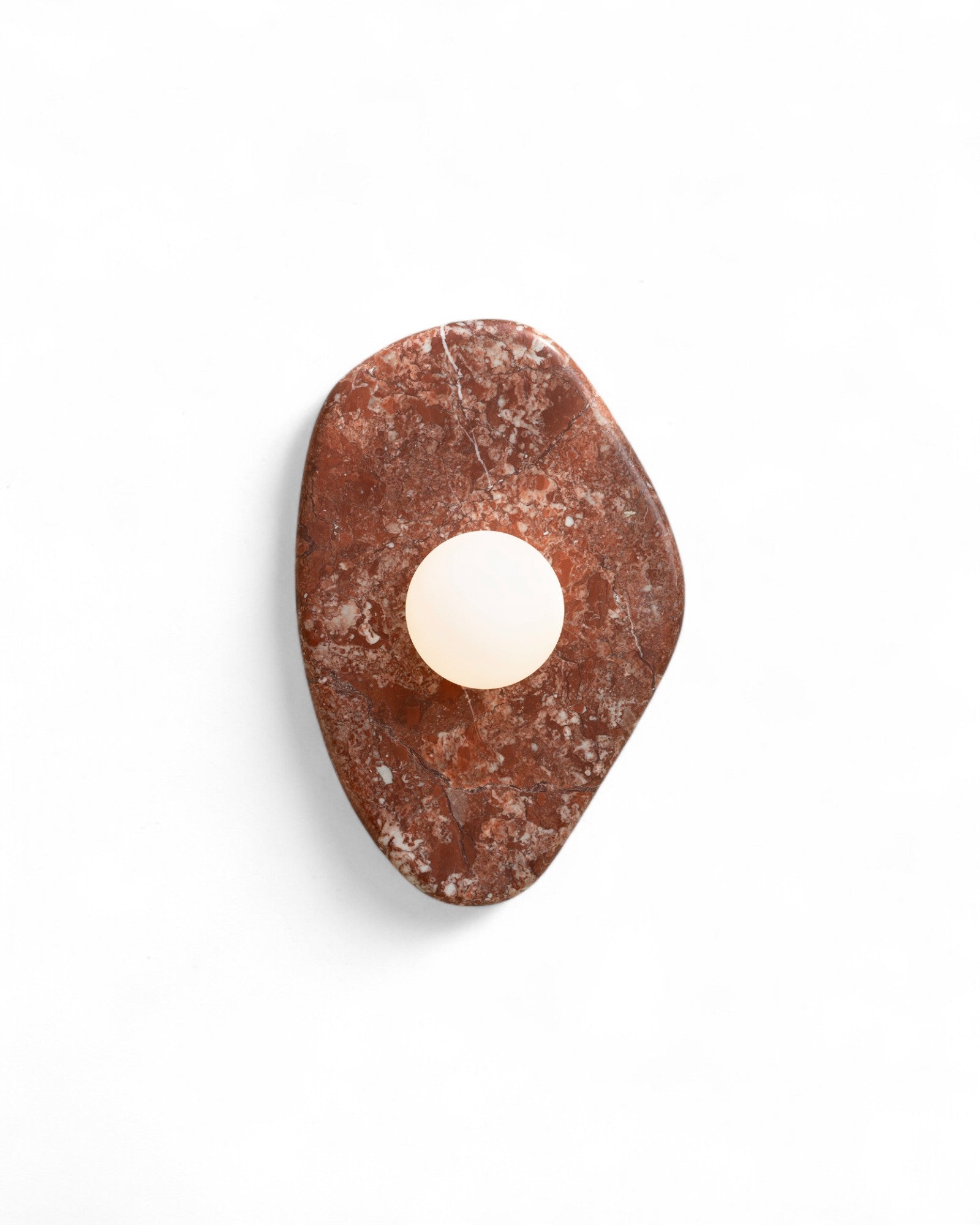 Blob Sconce #1 - Burgundy