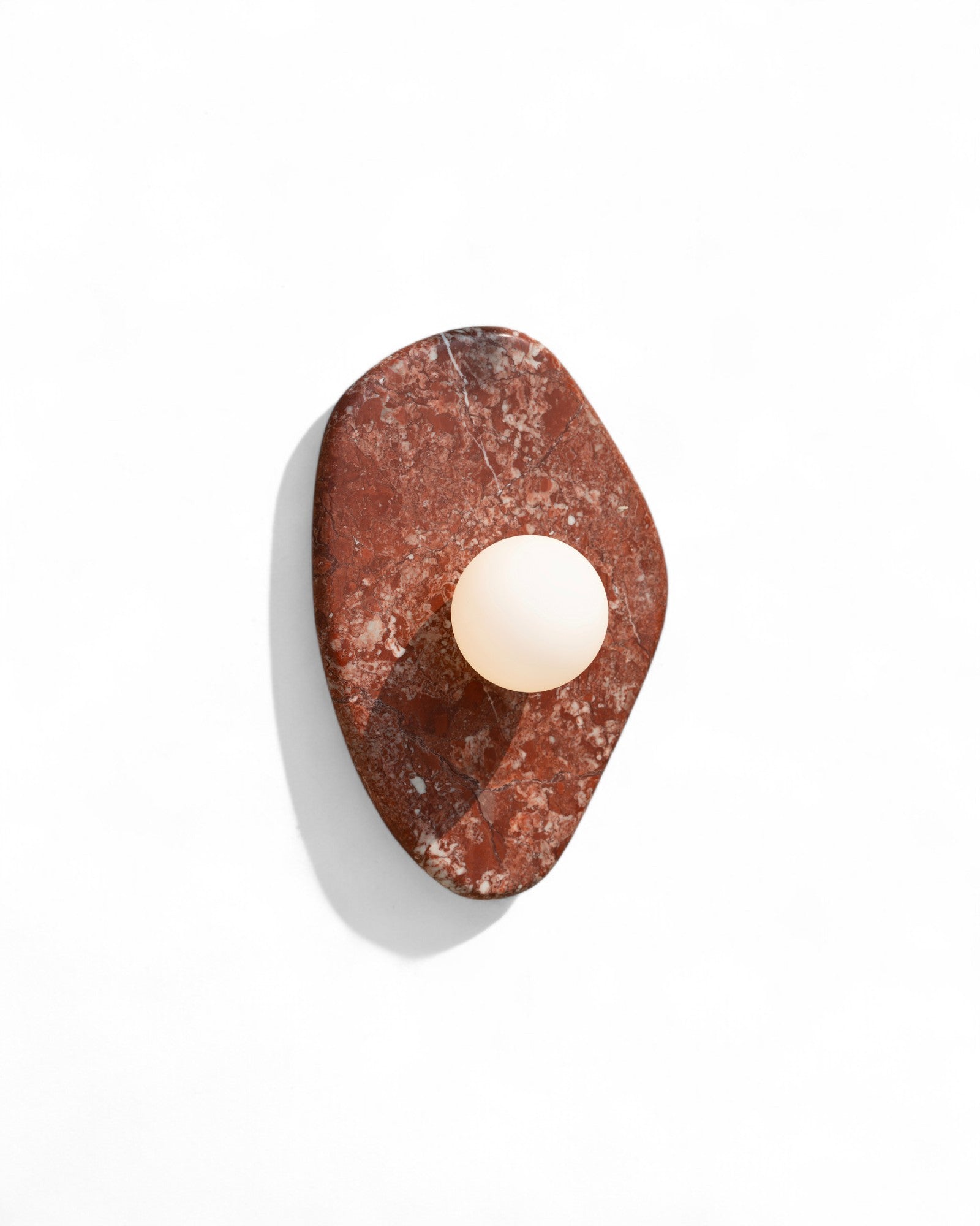 Blob Sconce #1 - Burgundy