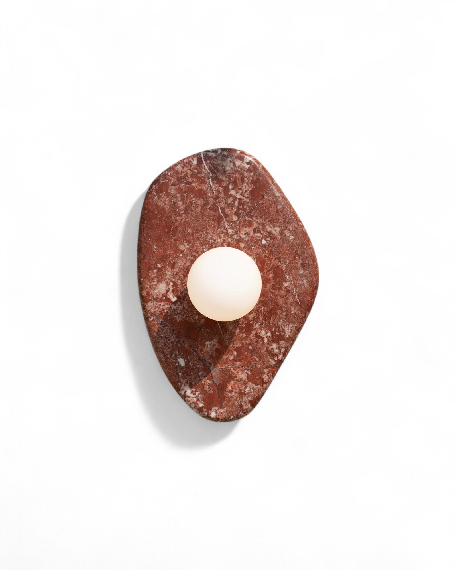 Blob Sconce #1 - Burgundy