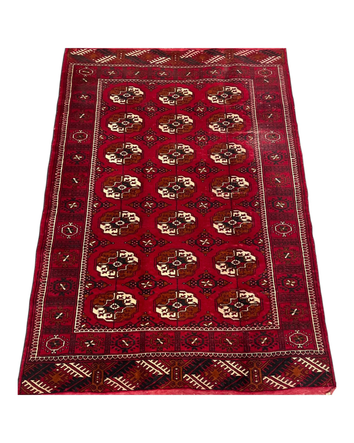 Vintage Persian Turkoman Rug – Yomud Design | 150 x 103cm