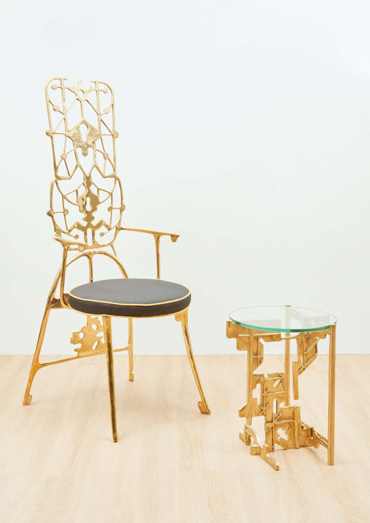 Golden Key Highback Chair