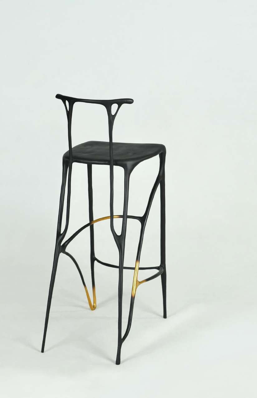 Ink Bar Stool - Black - Surround Living - 2