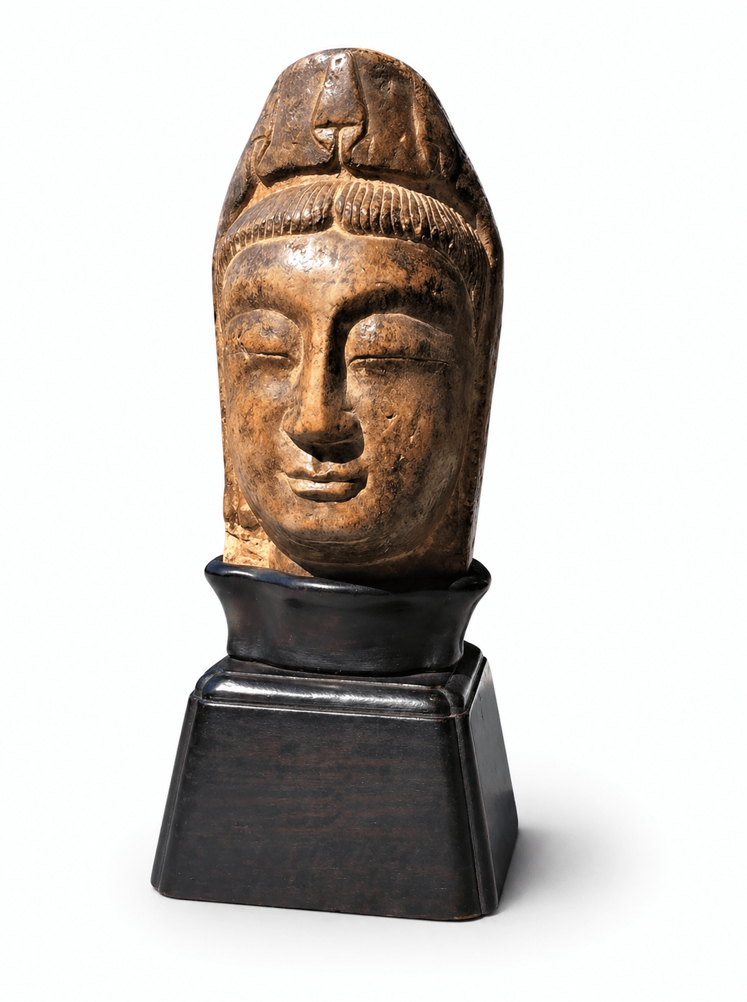 HEAD OF GUANYIN. Soap Stone - Surround Living - 15