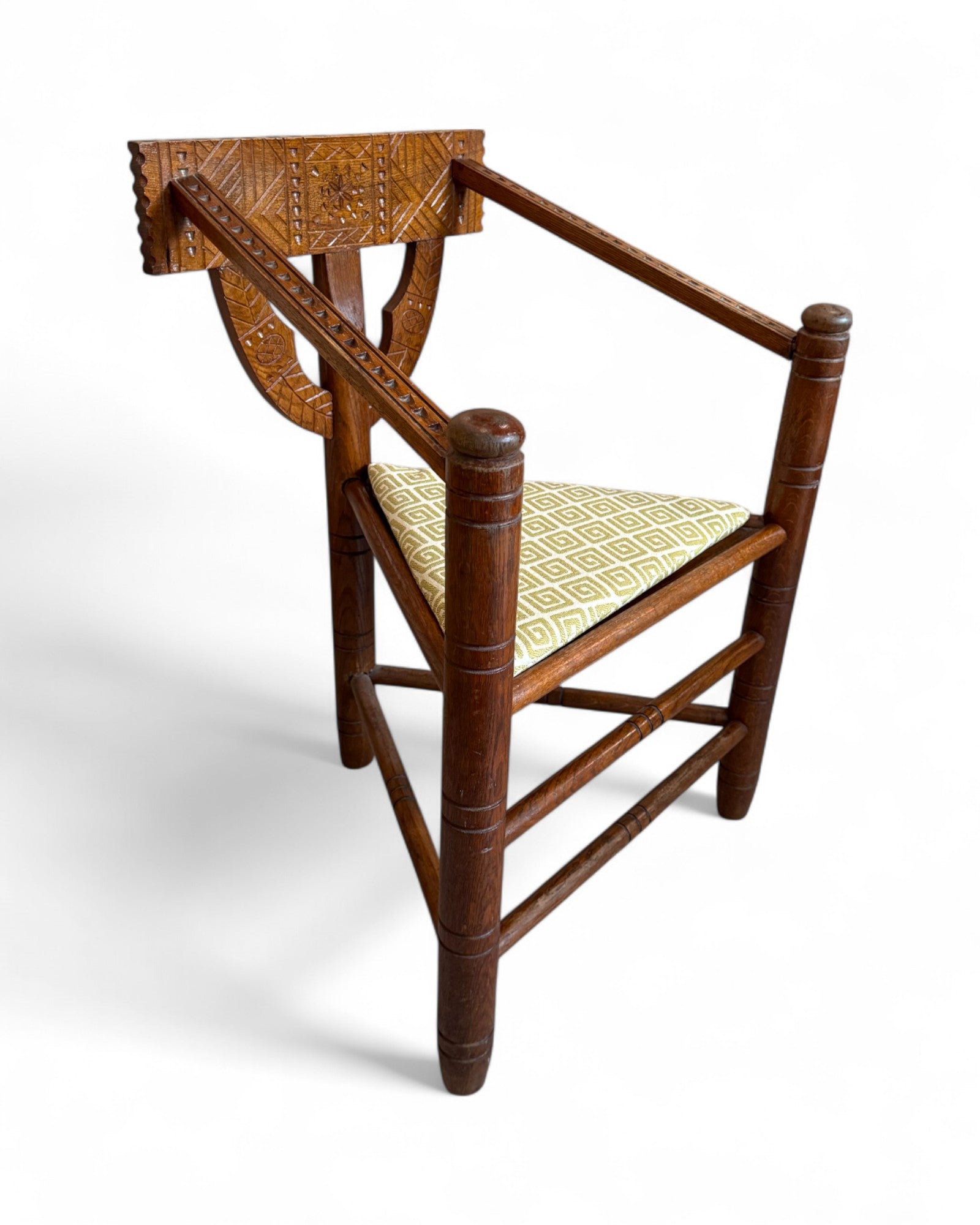 Primitive Swedish Folk Chairs - Set of 4