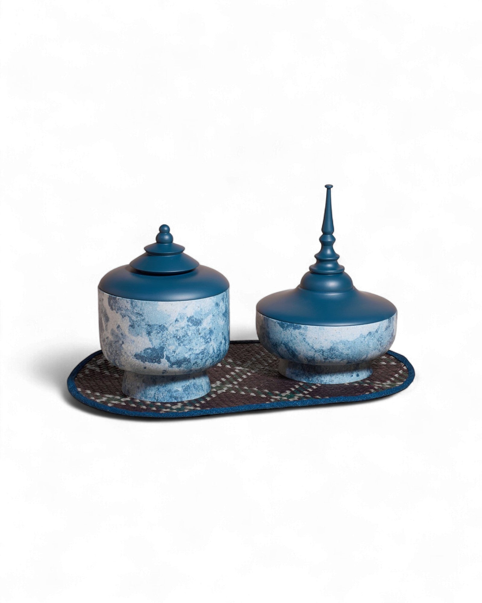 SUMPHAT - Pearl Indigo Pot & Mali Indigo Pot Set