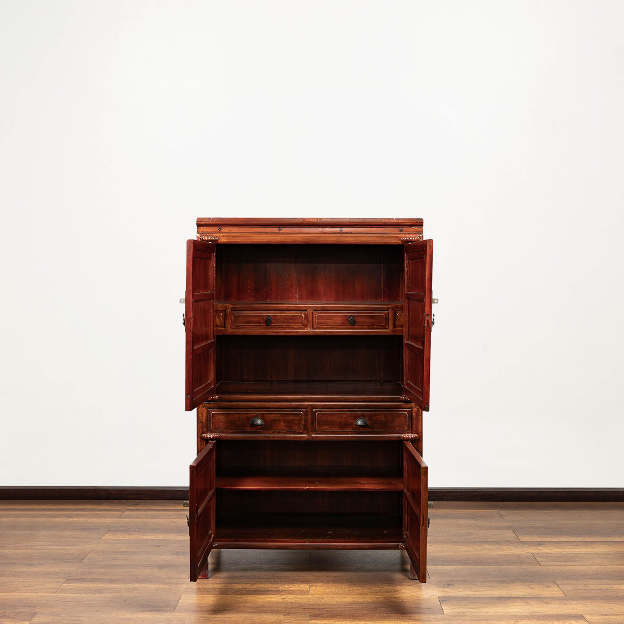 Chinese Antique Two Tiers Cabinet