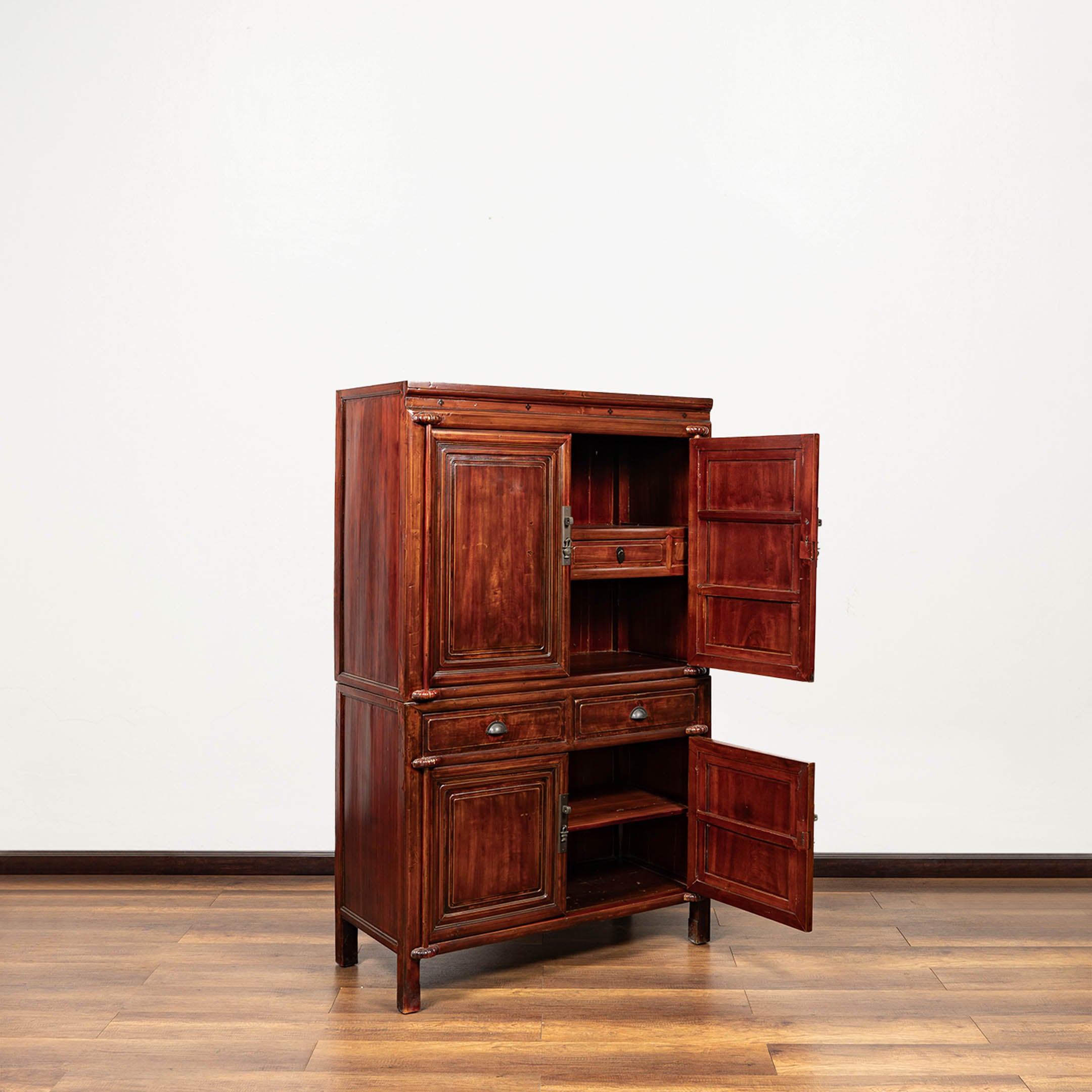 Chinese Antique Two Tiers Cabinet