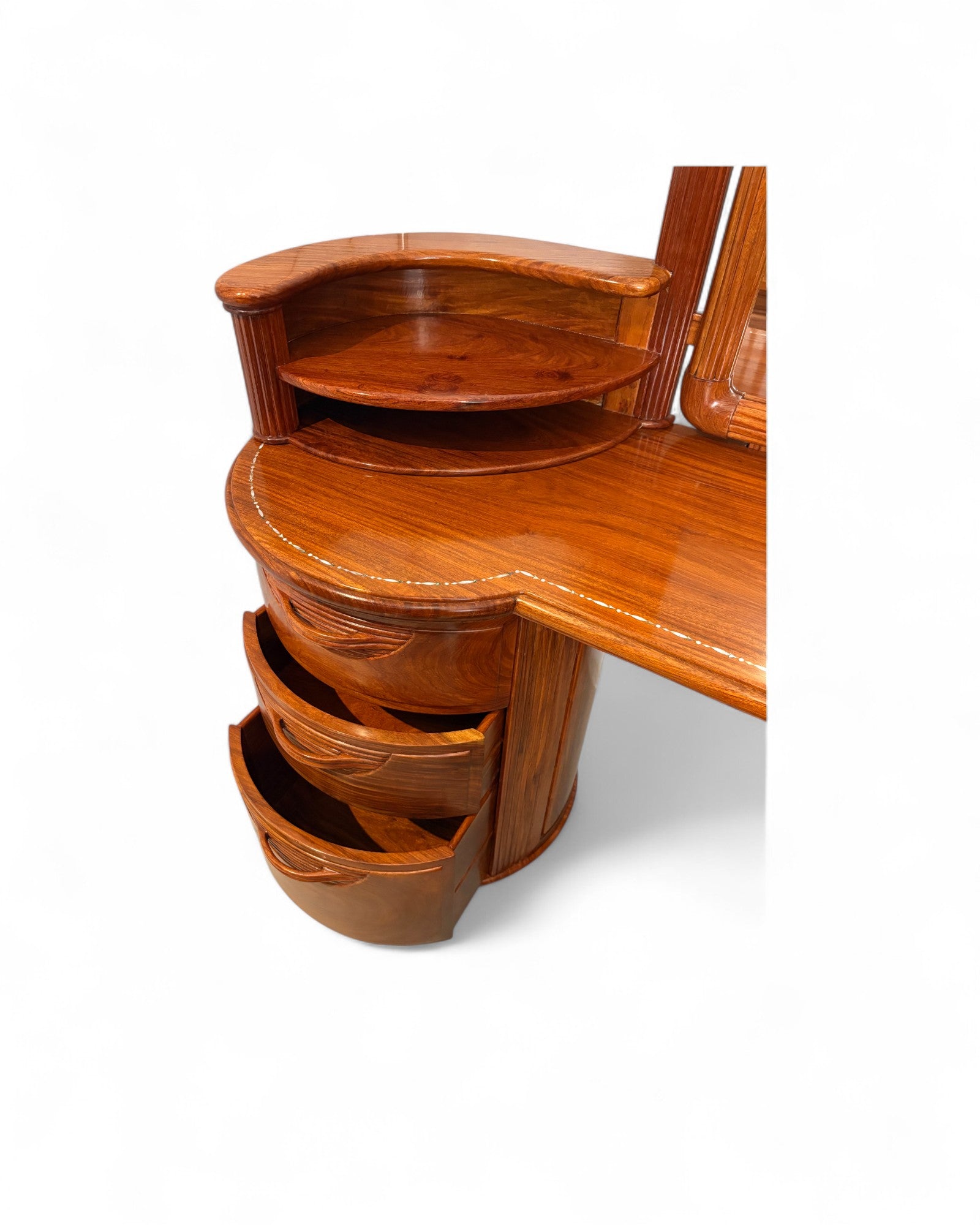 Chinese Style Rosewood Vanity Set- Reproduction