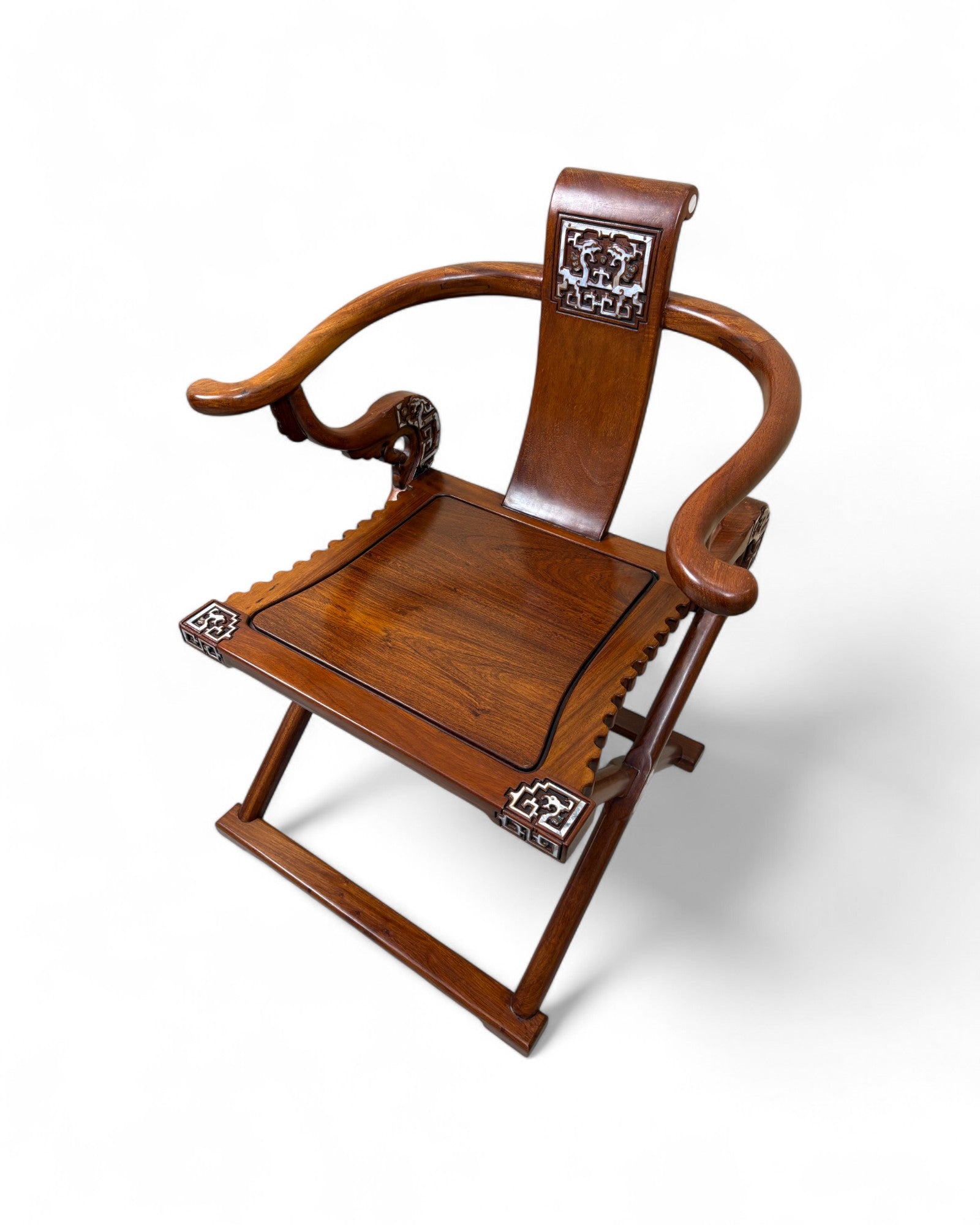 Chinese Ming Tea Set, Reproduction - 1 Table, 2 Chairs