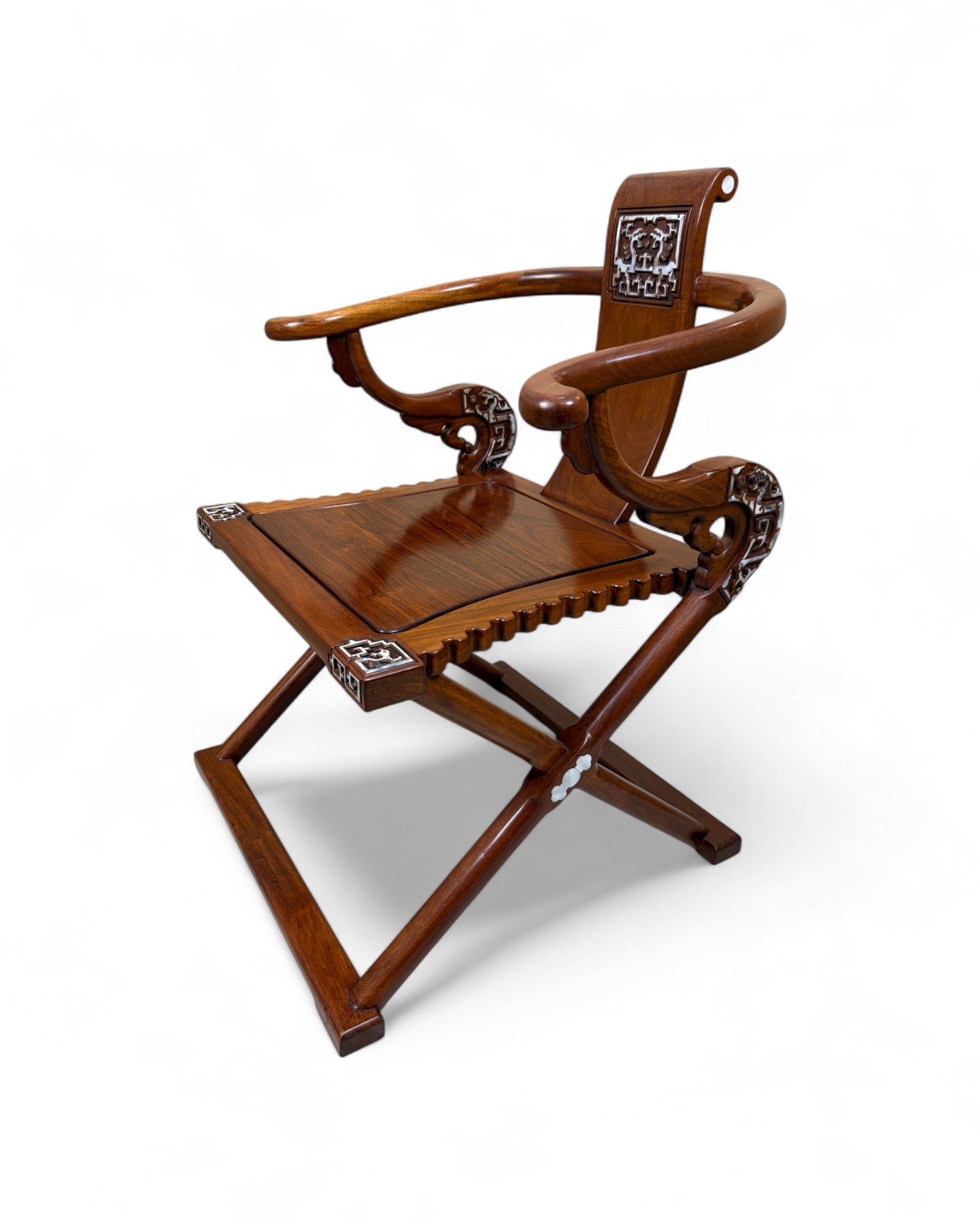 Chinese Ming Tea Set, Reproduction - 1 Table, 2 Chairs