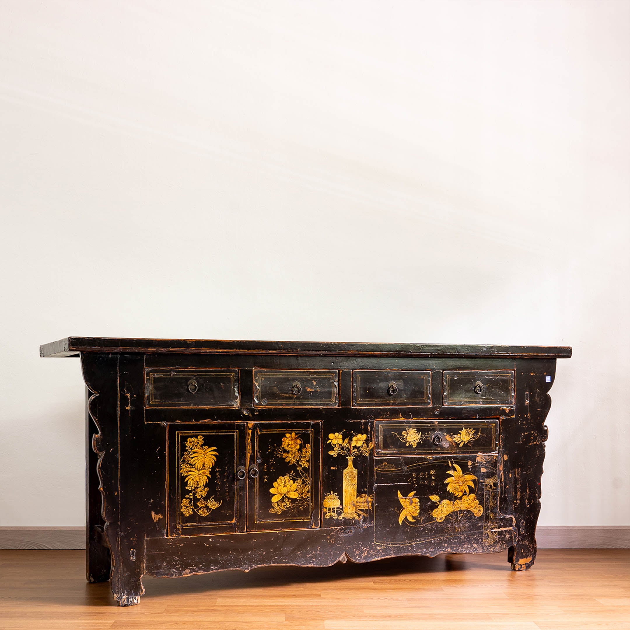 Chinese Antique Hand-Painted Sideboard
