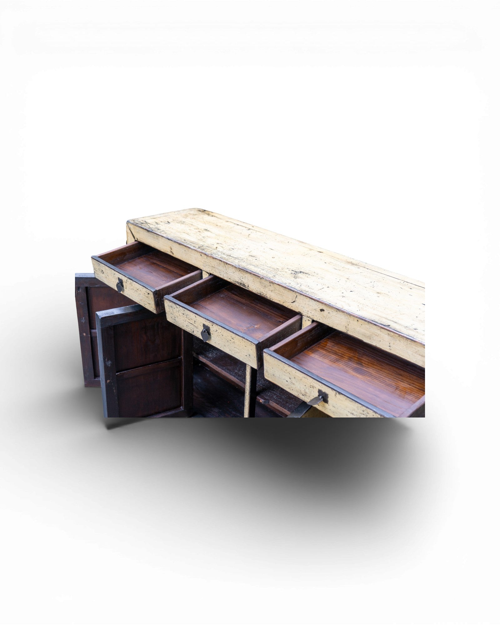 Qing Dynasty Elm Wood Cabinet - Surround Living - 5