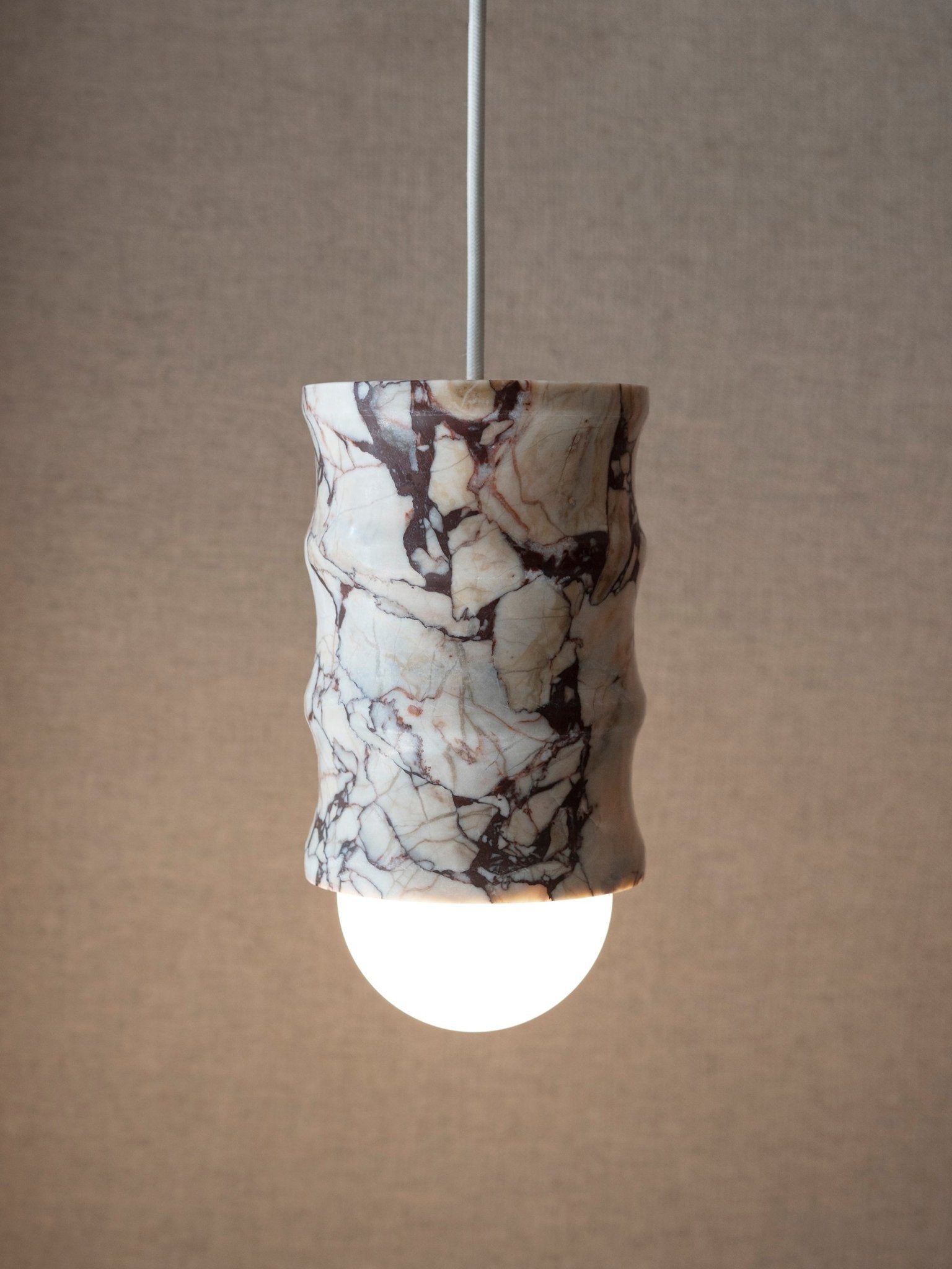 Fluted Pendant - Chocolate - Surround Living - 5