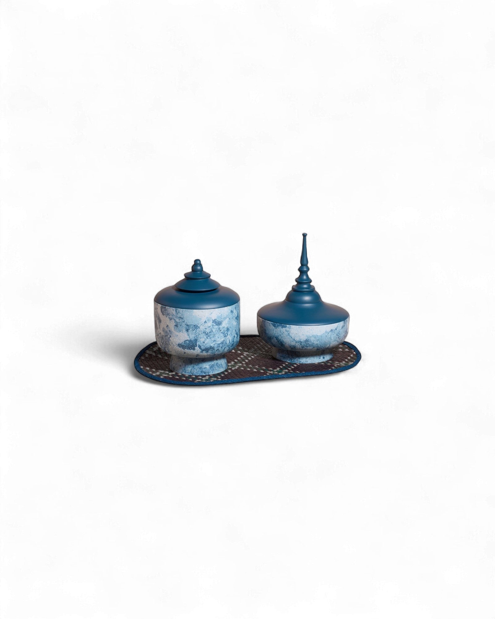 SUMPHAT - Pearl Indigo Pot & Mali Indigo Pot Set