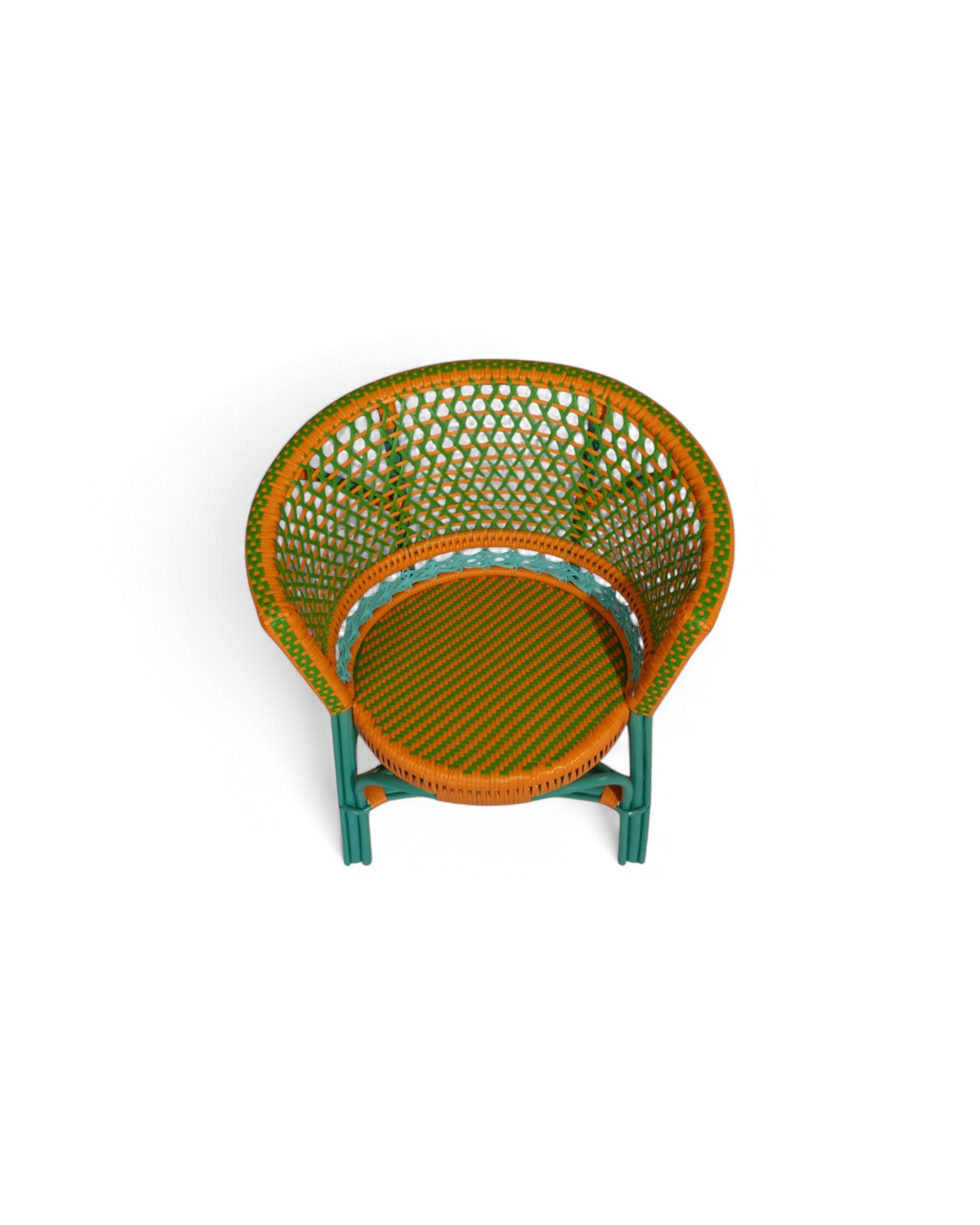 Marmar Chair - Yellow & Green