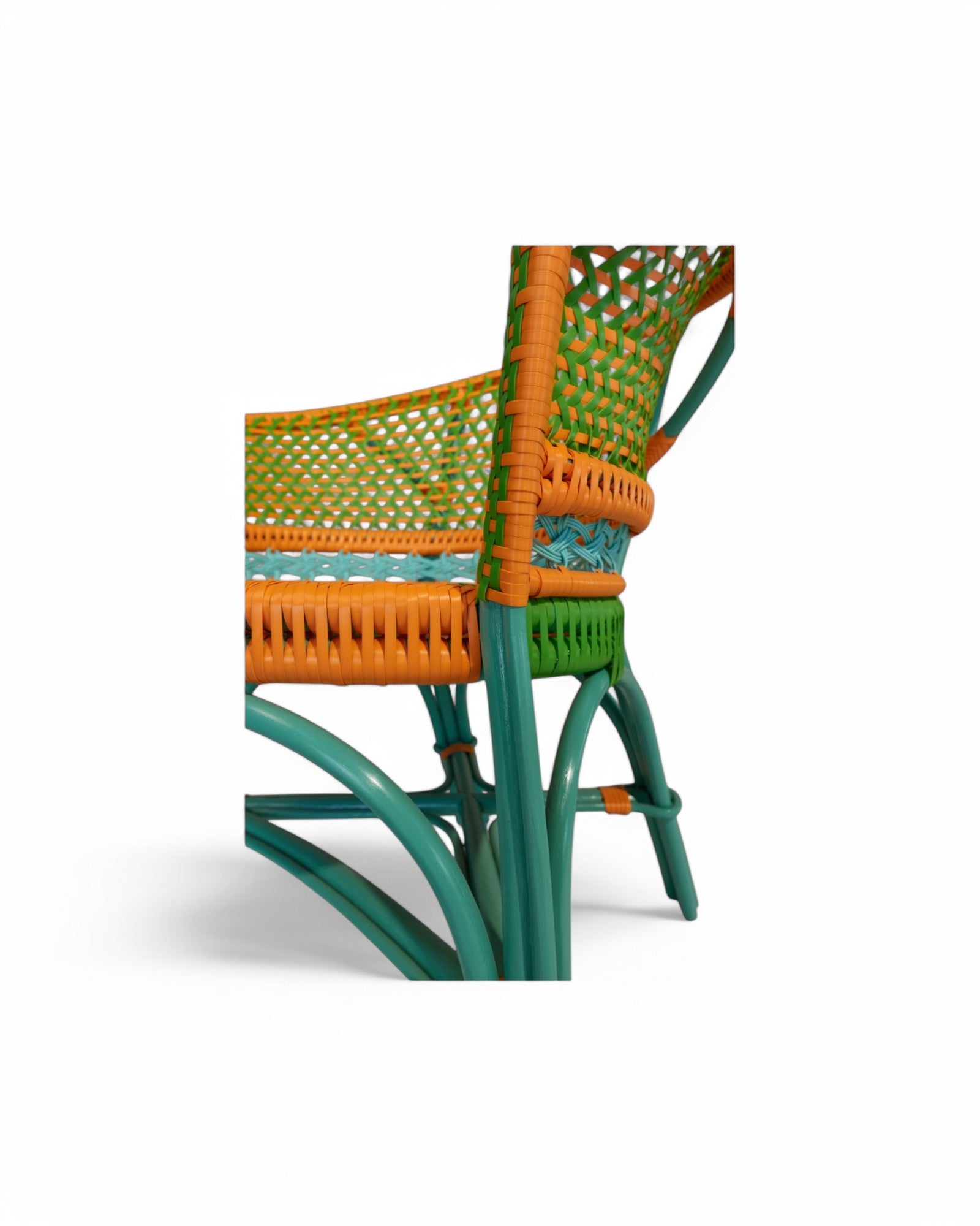 Marmar Chair - Orange Pattern