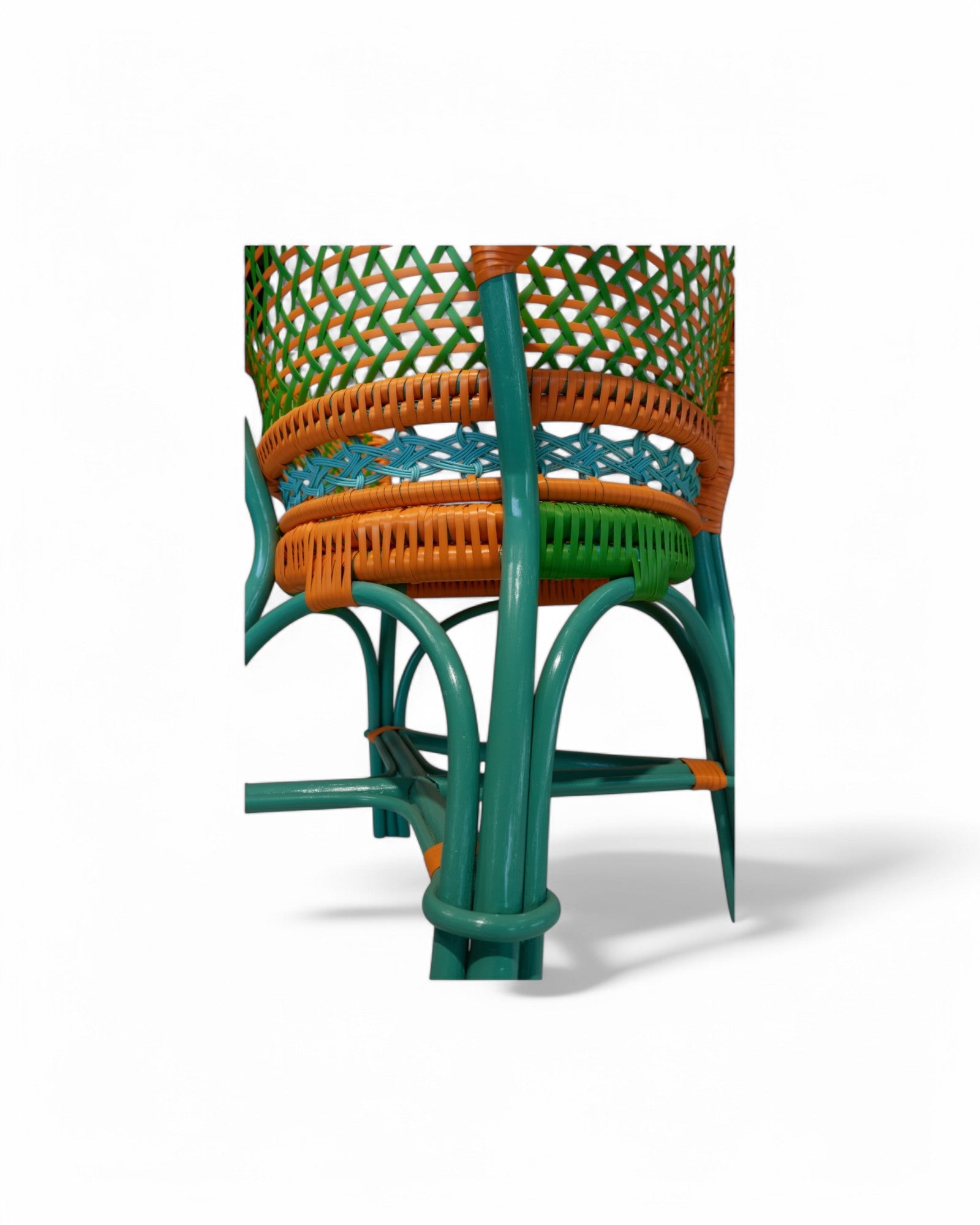 Marmar Chair - Orange Pattern