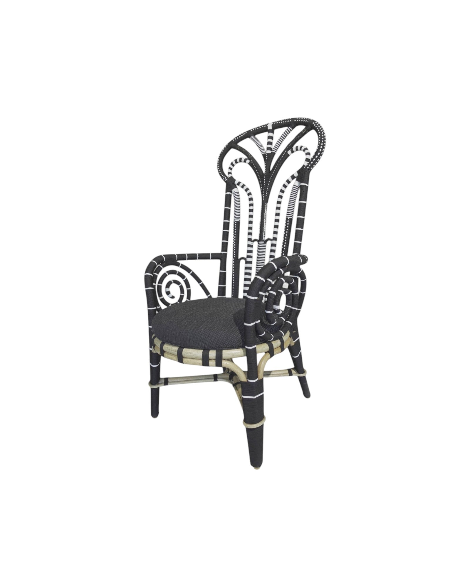 Savannah Chair - Black and White