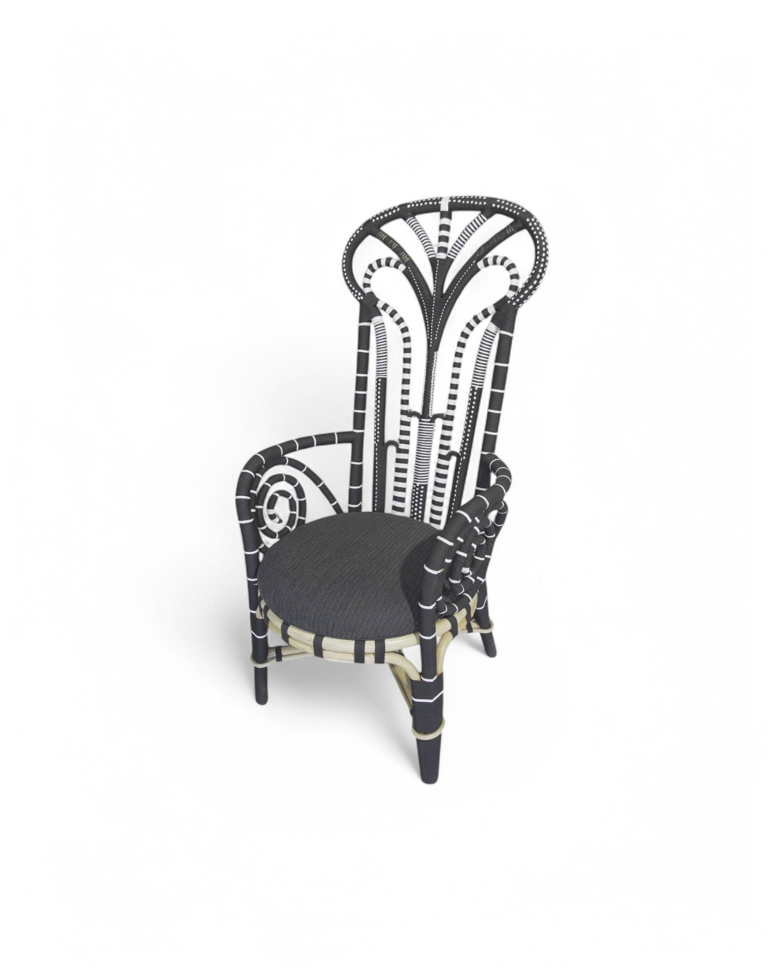 Savannah Chair - Black and White