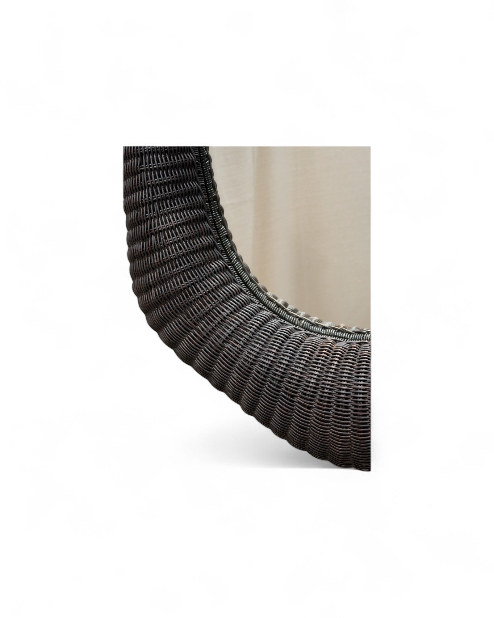 Waii Mirror - Ebonised