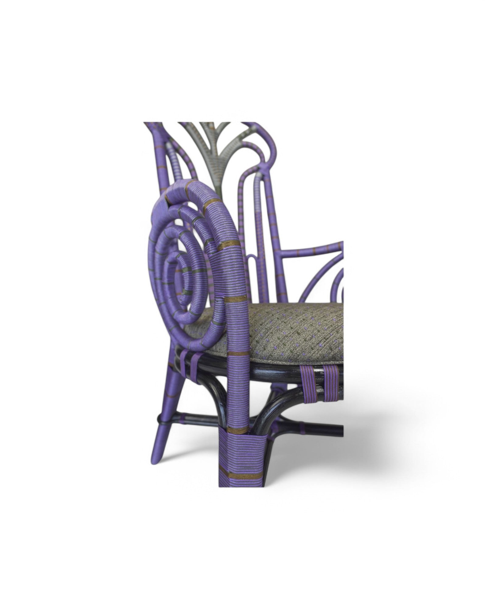 Savannah Chair - "Lisa" Purple
