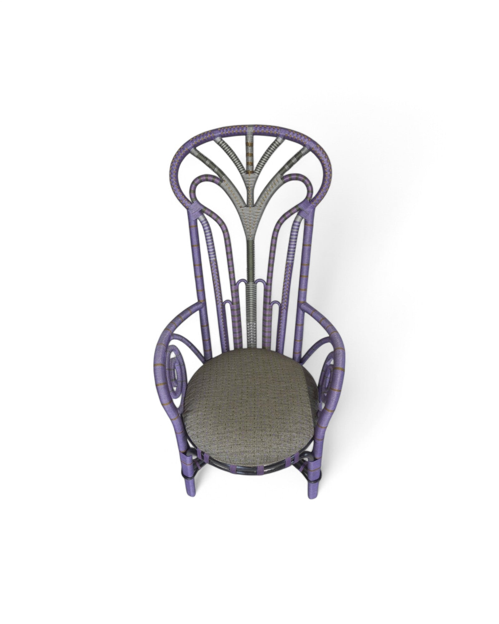 Savannah Chair - "Lisa" Purple