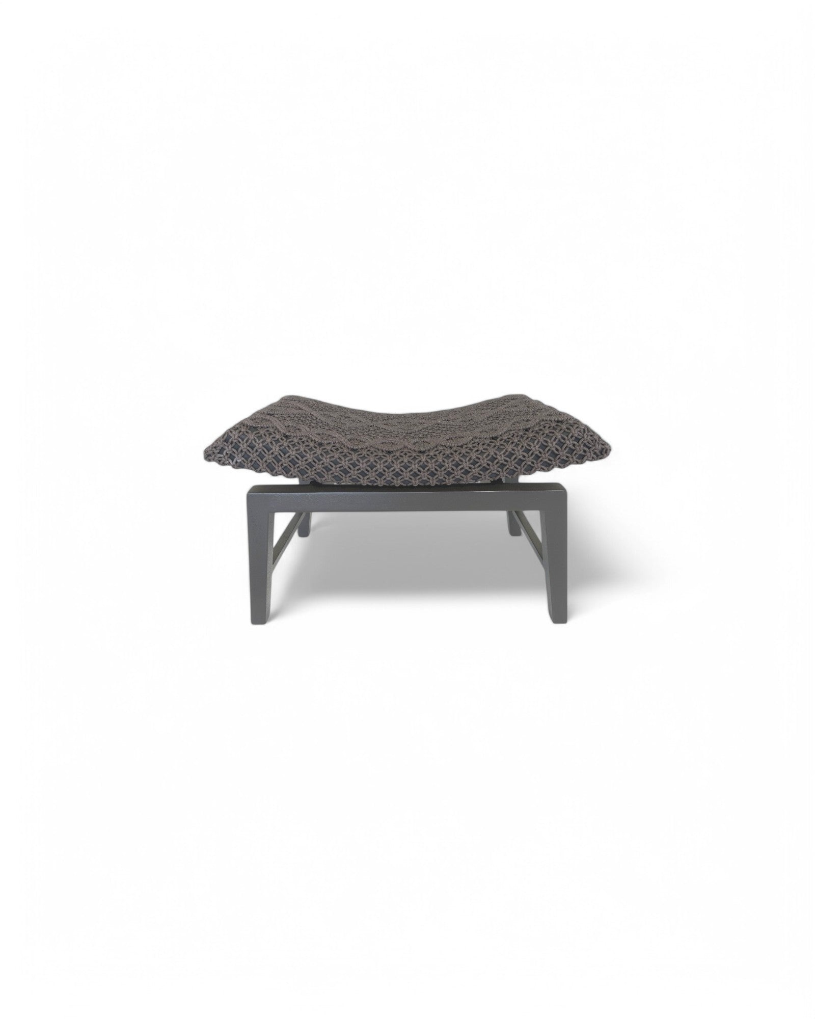 Antix Macrame Stool - Brown