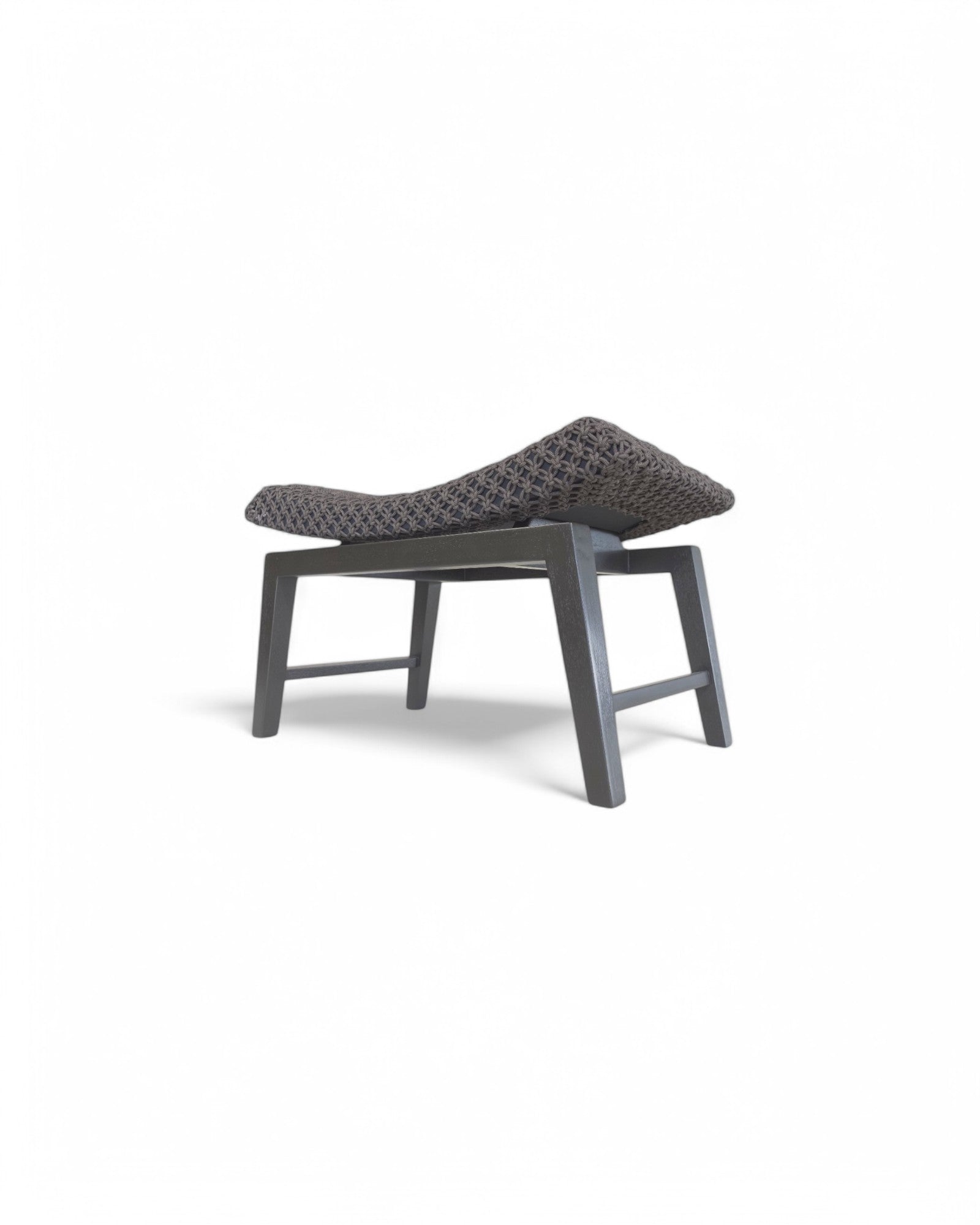 Antix Macrame Stool - Brown