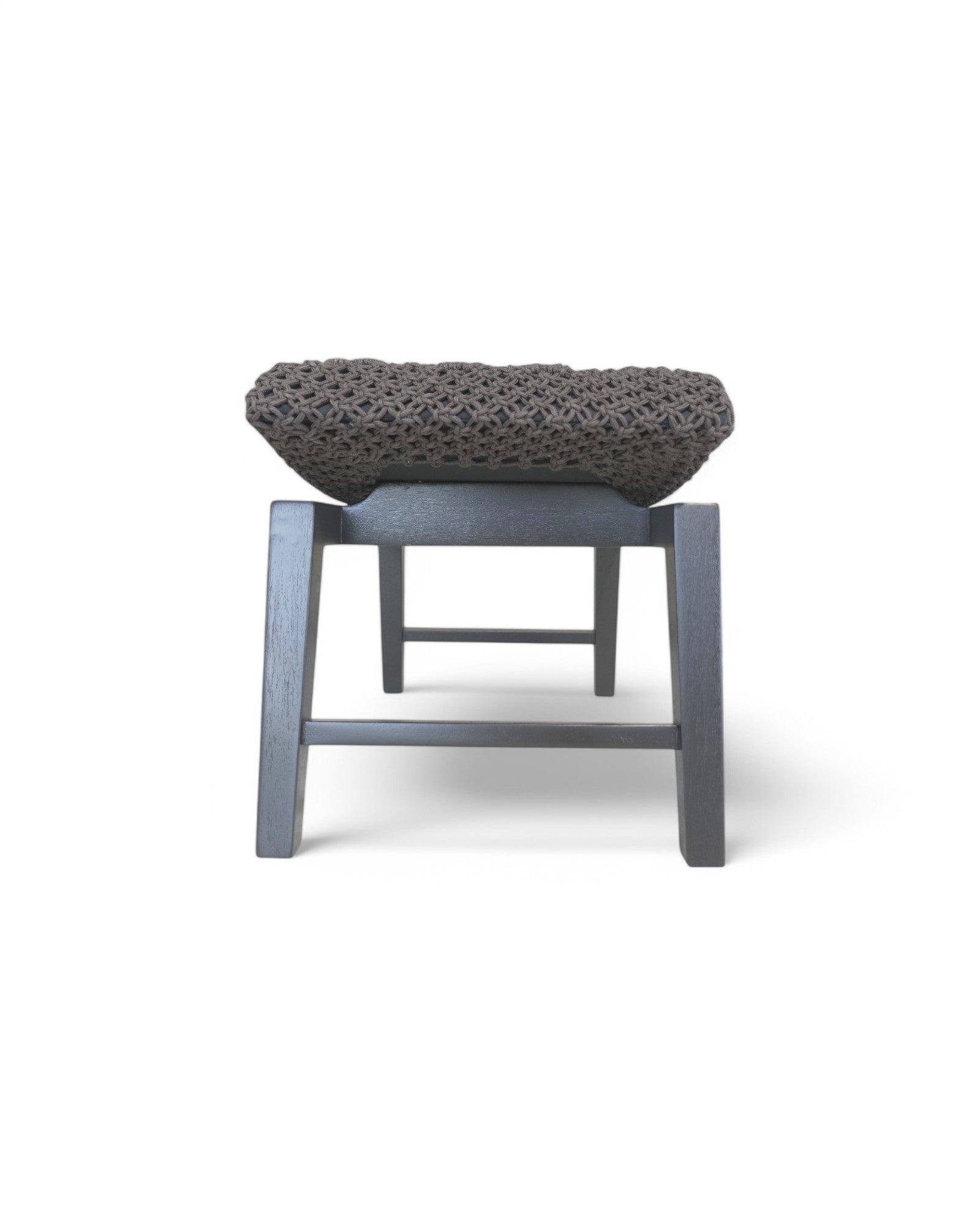 Antix Macrame Stool - Brown