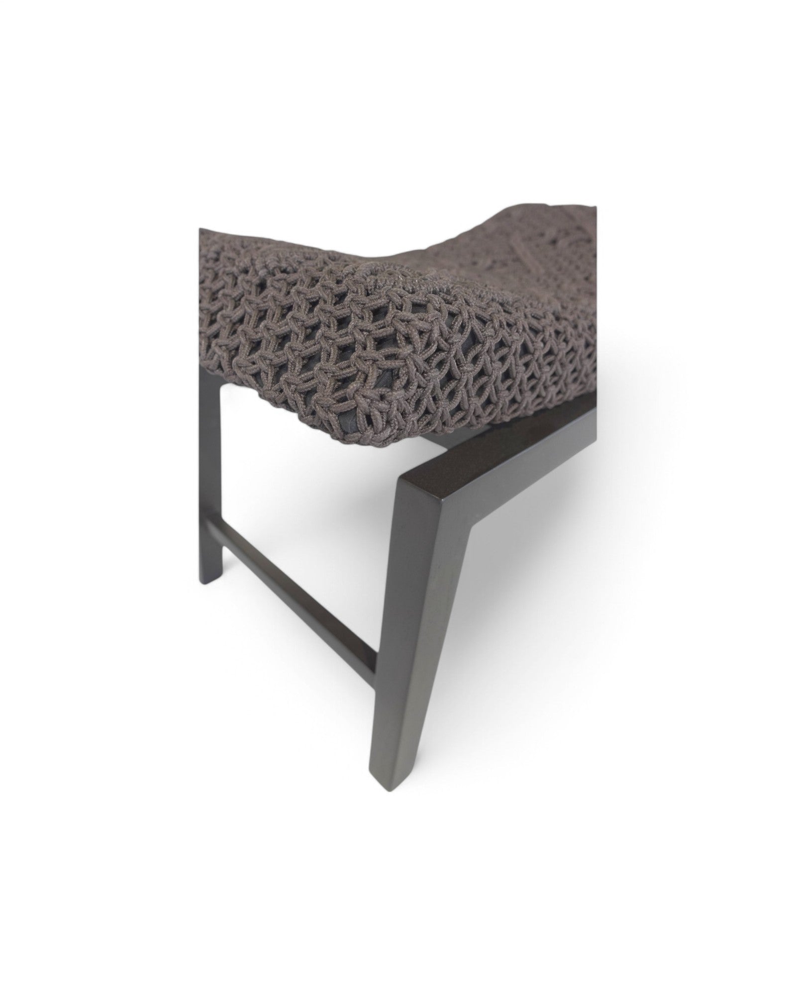 Antix Macrame Stool - Brown