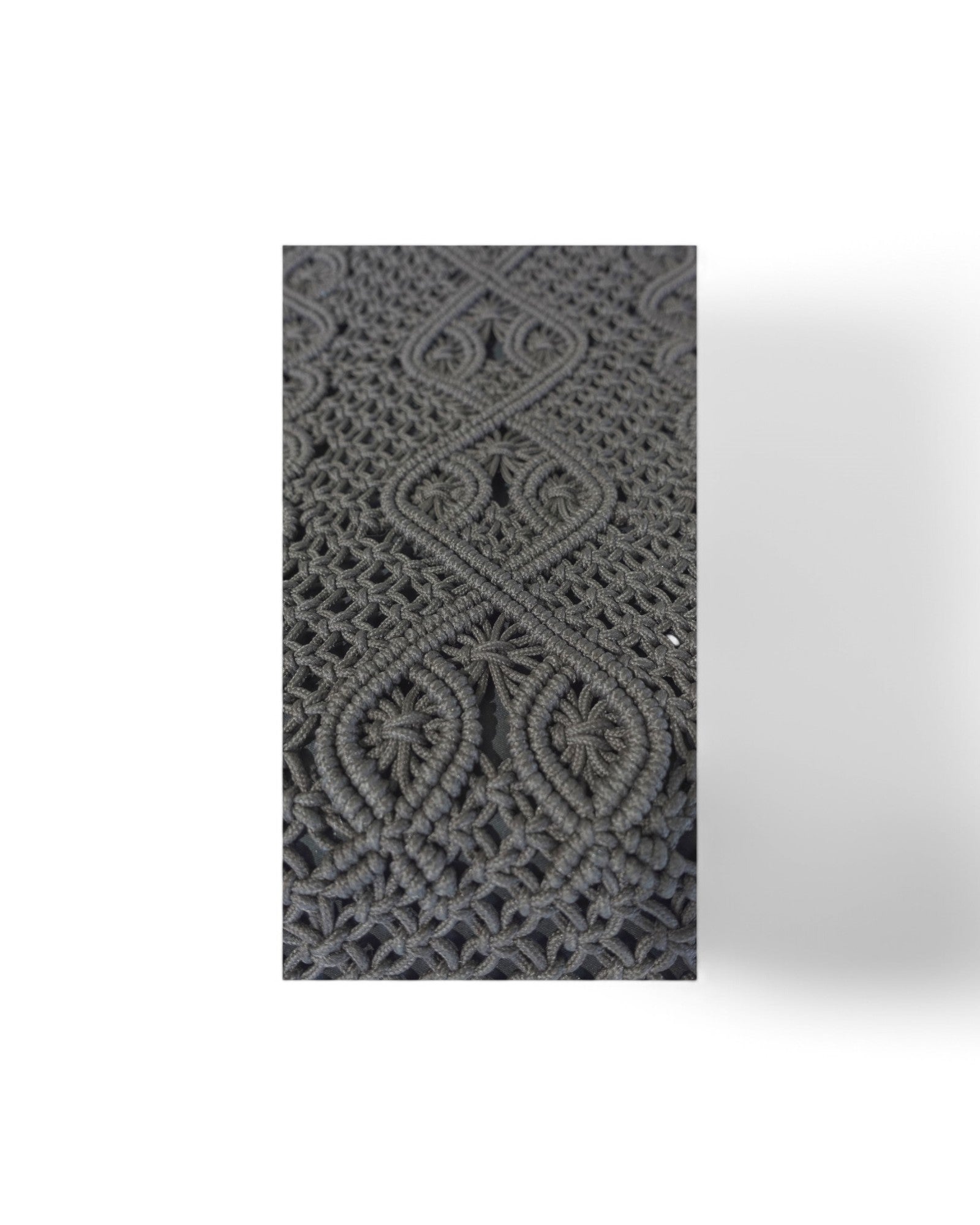 Antix Macrame Stool - Brown