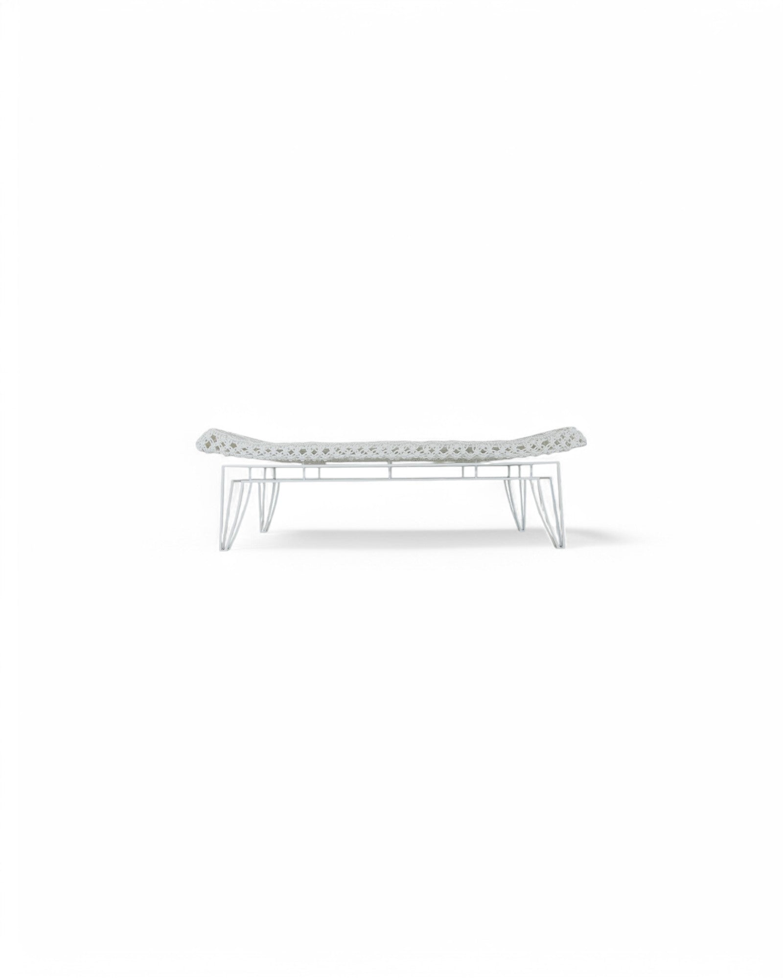 Bangbao Macrame Bench - White