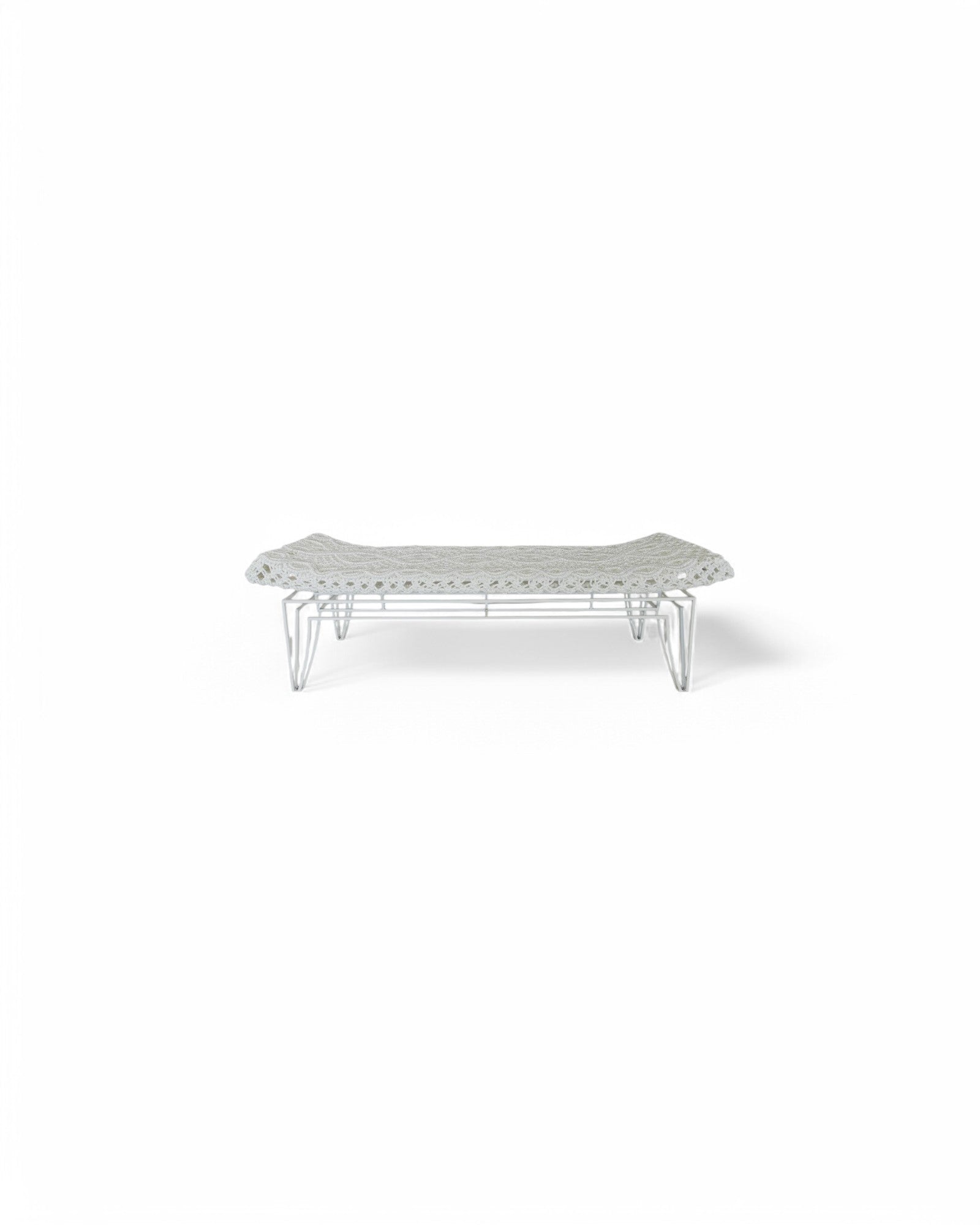 Bangbao Macrame Bench - White